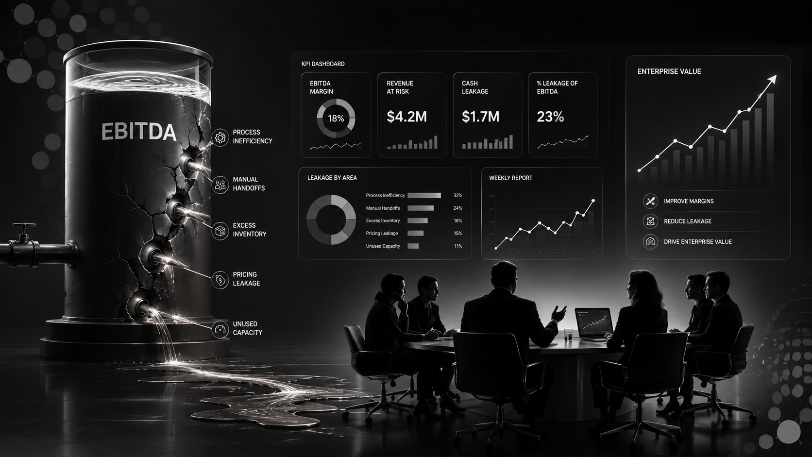 CEO Roundtable Summary: EBITDA Leakage and                                  Its Impact on Your Company
