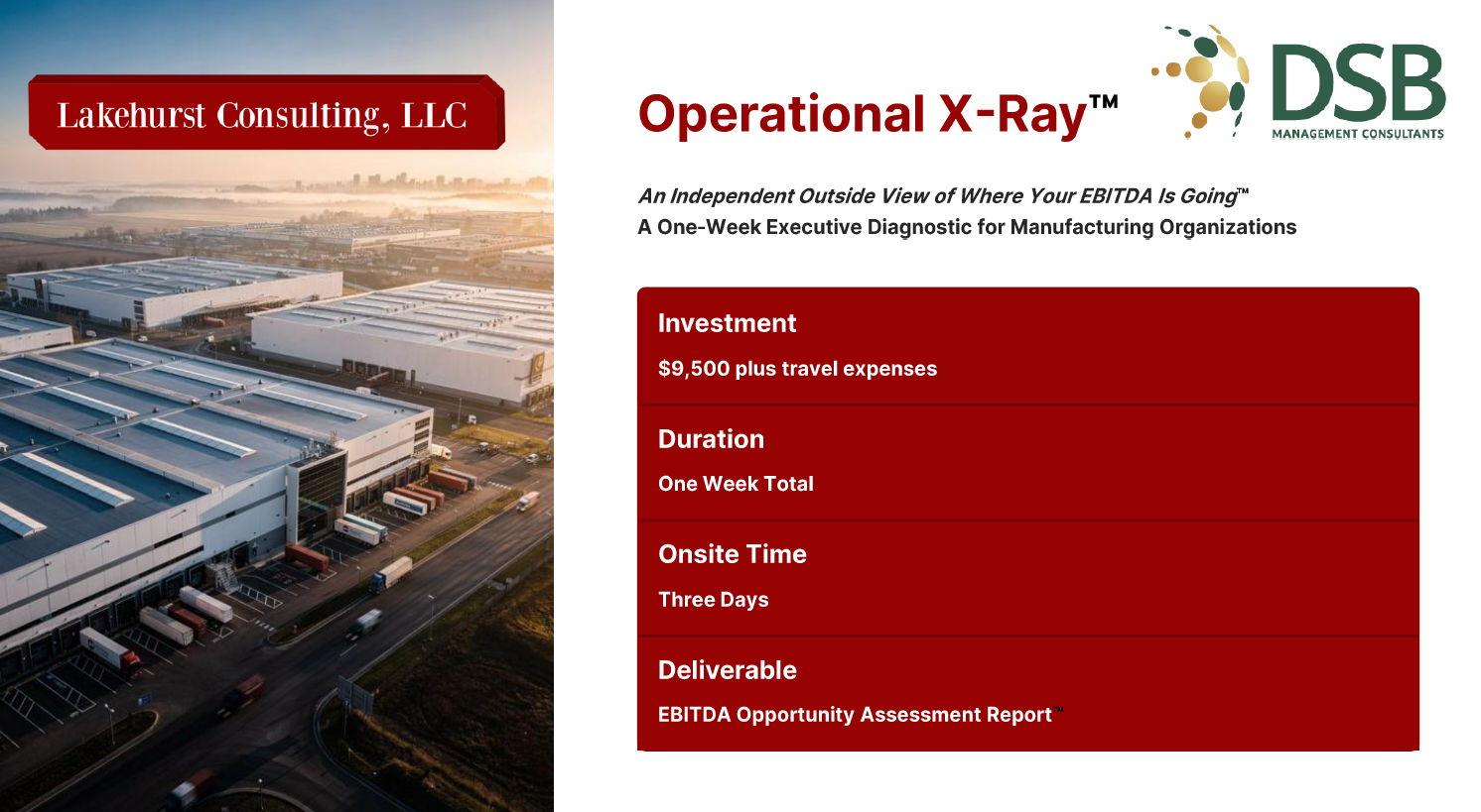 Operational X-Ray Example