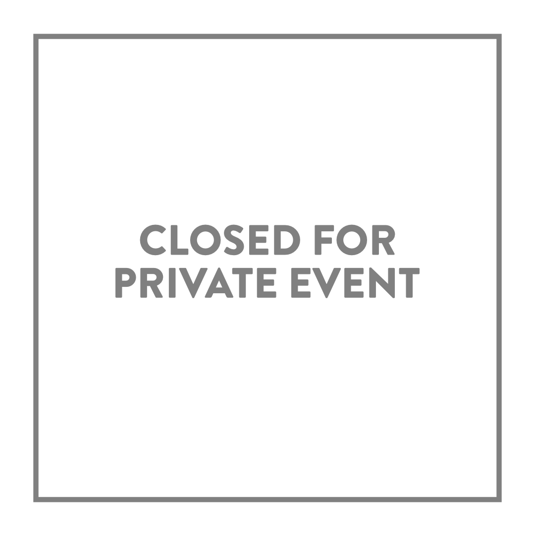 Closed for a Private Event