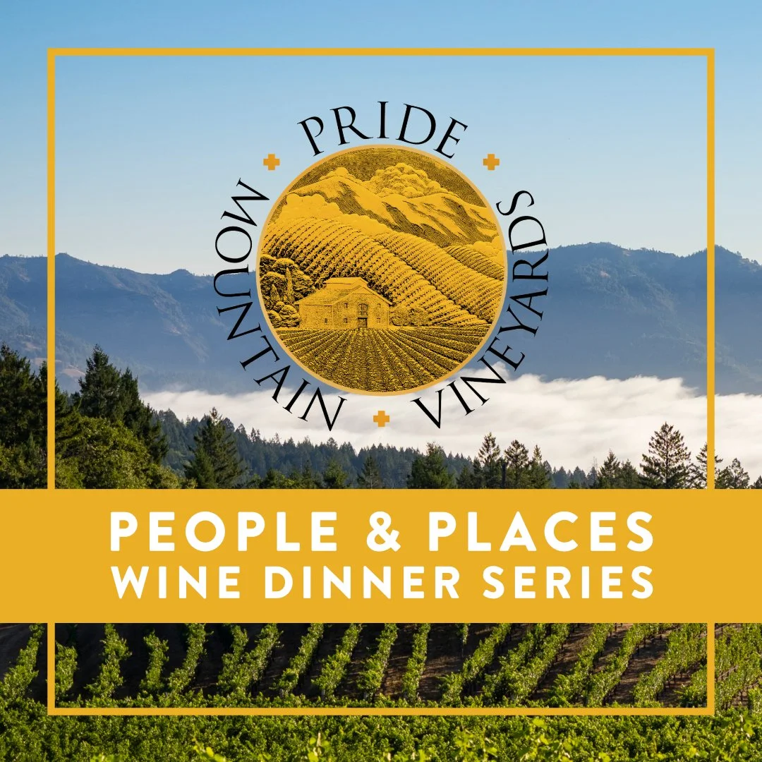 People &amp; Places Wine Dinner Series: Pride Mountain Vineyards with Corey Crowe