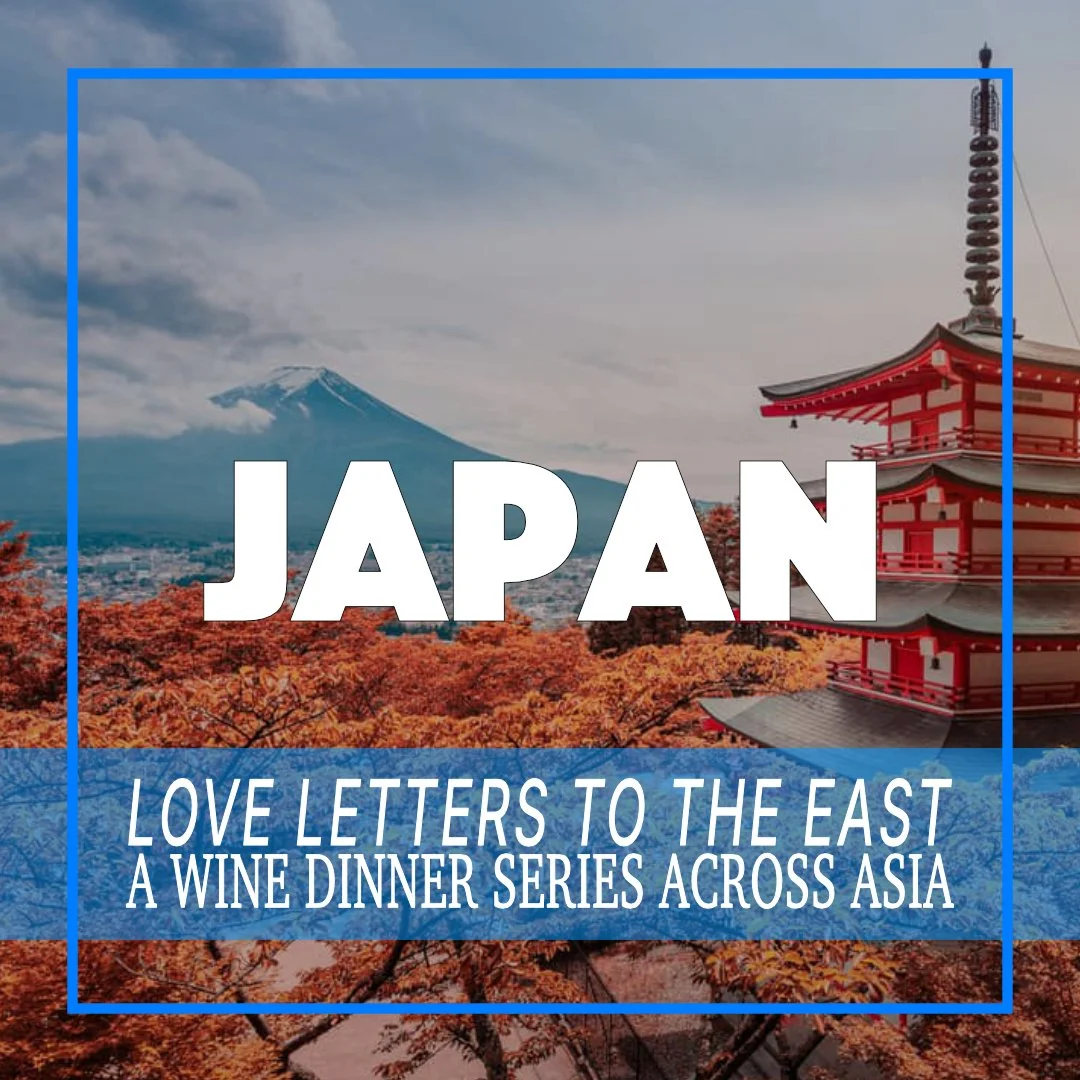 Love Letters To The East: Japanese Wine Dinner
