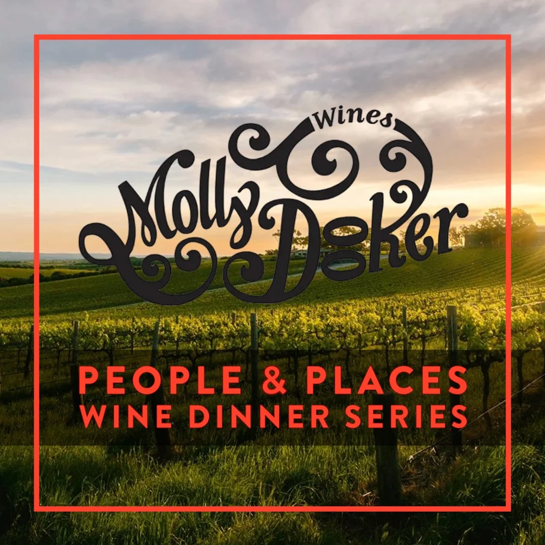 People &amp; Places Wine Dinner Series: Molly Dooker Winery