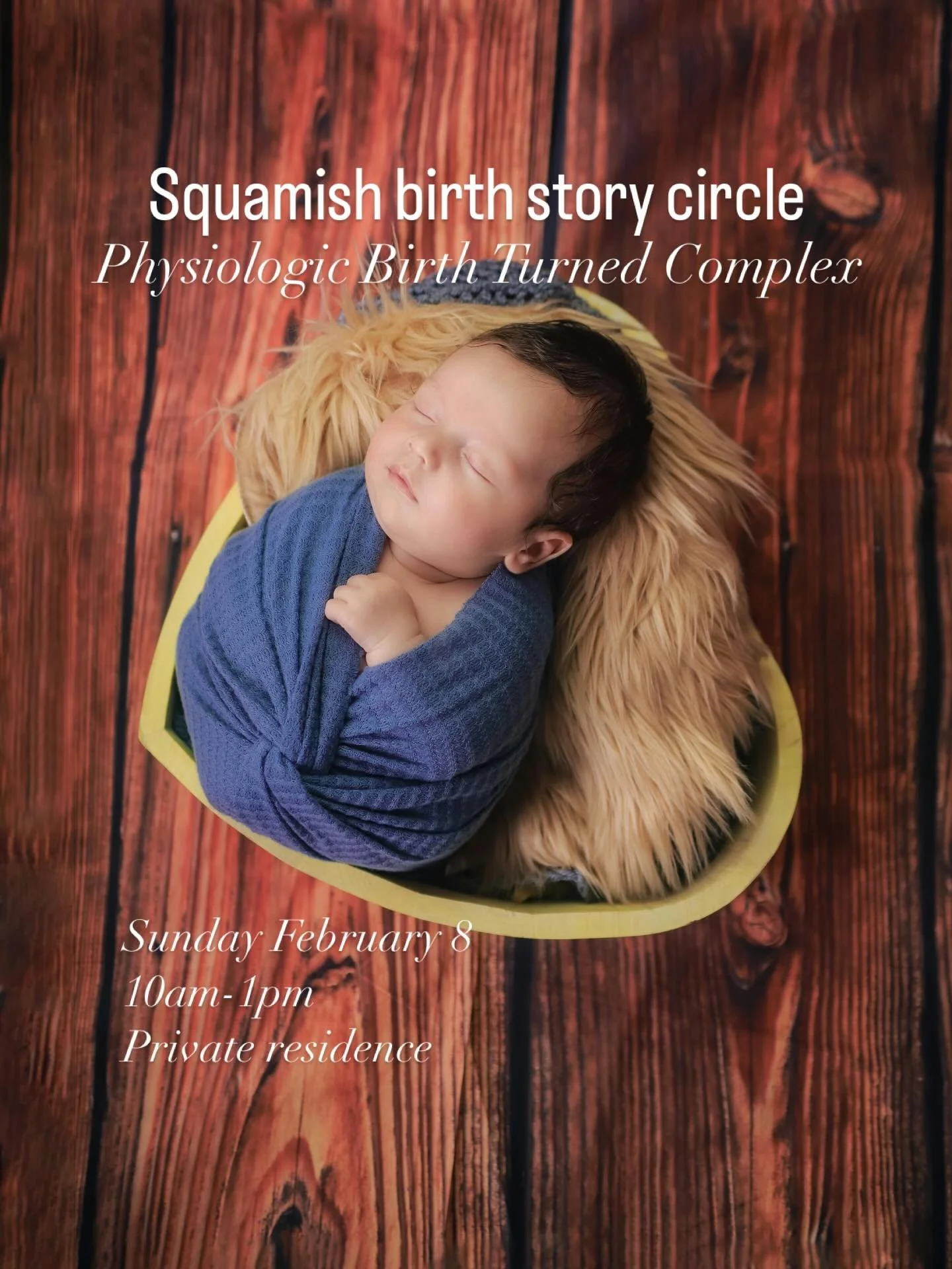 I am excited to announce that this Sunday I am hosting the next Squamish Birth Story Circle. You are warmly invited to join me. 

Andrea Cardenas will do a Birth Integration in circle. I am excited to dive deeper into her story, after learning bits a