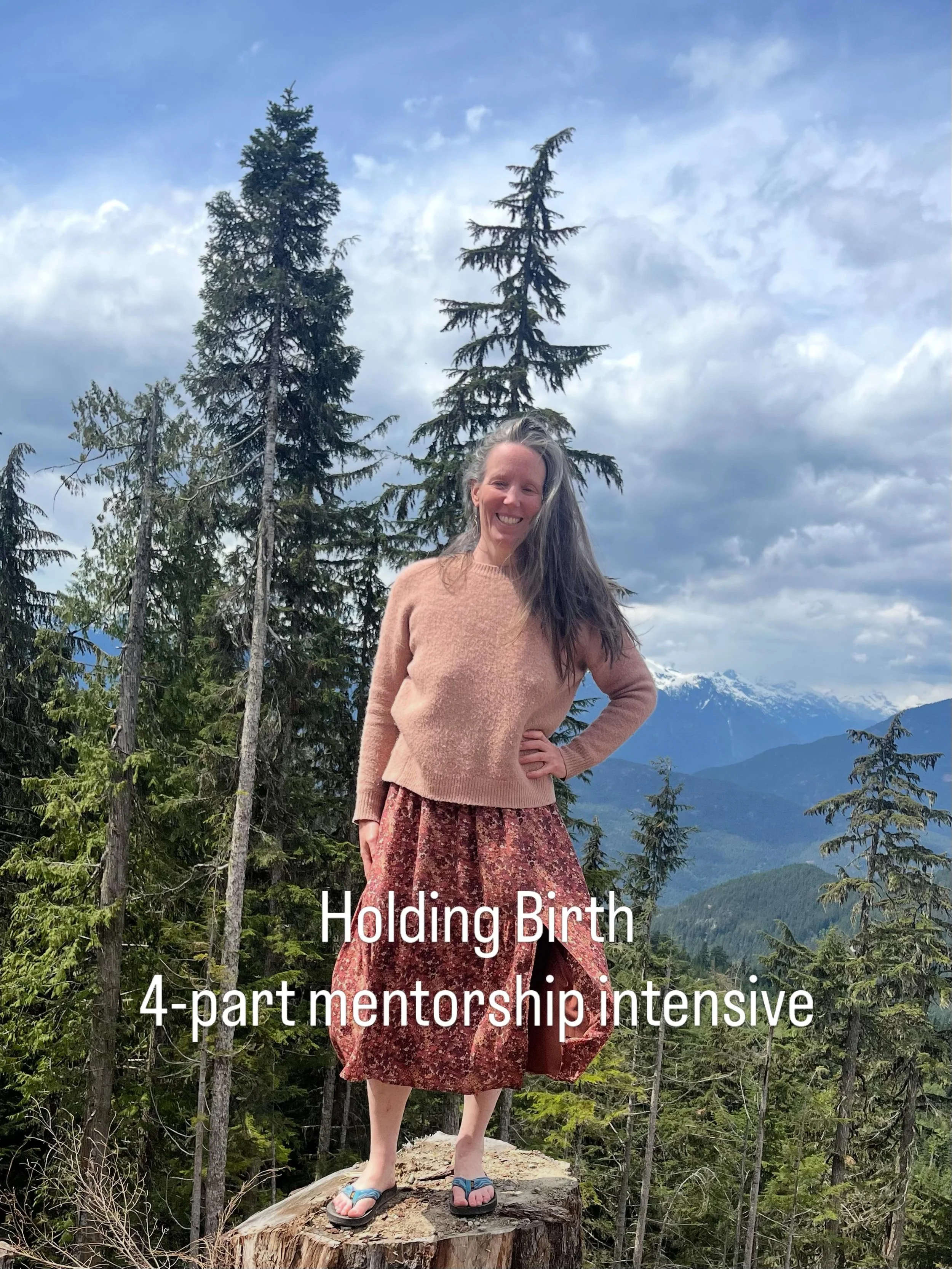 I have a total of 4 spaces in my upcoming mentorship intensive beginning this Tuesday May 19. 

This space is for those who feel called toward deeper embodiment, integration, and understanding of the body, birth, postpartum, and the nervous system.

