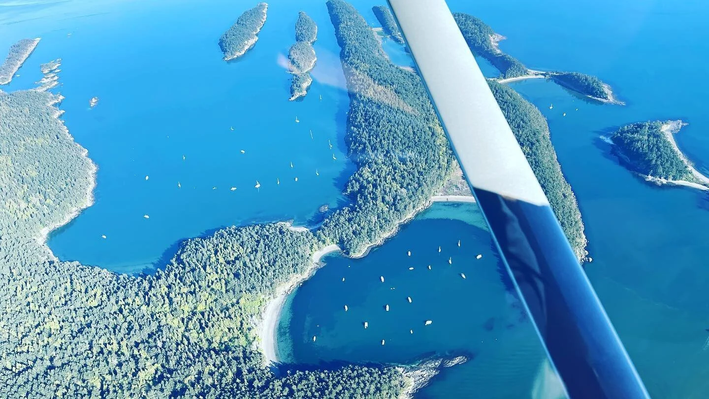 Sucia Island Marine State Park is a haven for boaters, especially when the weather begins to warm up. The harbor fills with small coastal and blue-water craft during the summer months, right now it&rsquo;s lightly anchored. Located .5 mile north of O