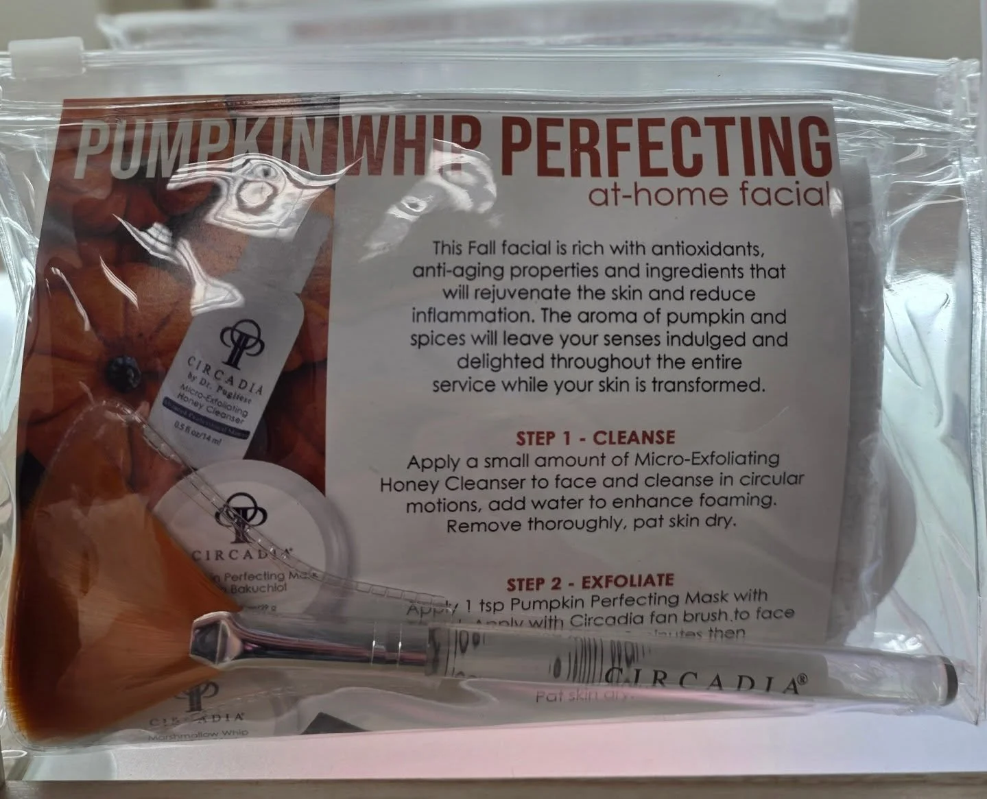 ✨🎃 Your skin deserves a treat this spooky season! 🎃✨
Circadia's Pumpkin Whip Perfecting At-Home Facial Kit is packed with antioxidants + fall vibes to leave your skin glowing, smooth, and refreshed. 🍂🕯️

Who&rsquo;s ready for cozy skincare nights