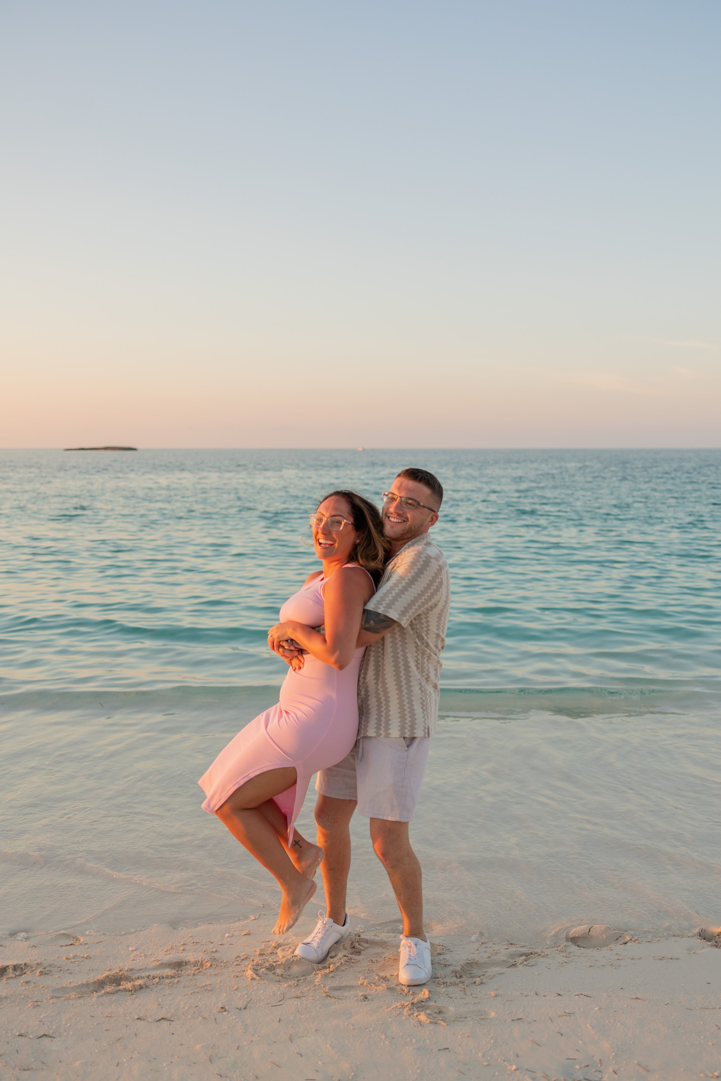Copyright Christina Ysaguirre Photography 2024 - Nassau Bahamas Photographer - L+A Cabbage Beach Proposal - Paradise Island-25.jpg
