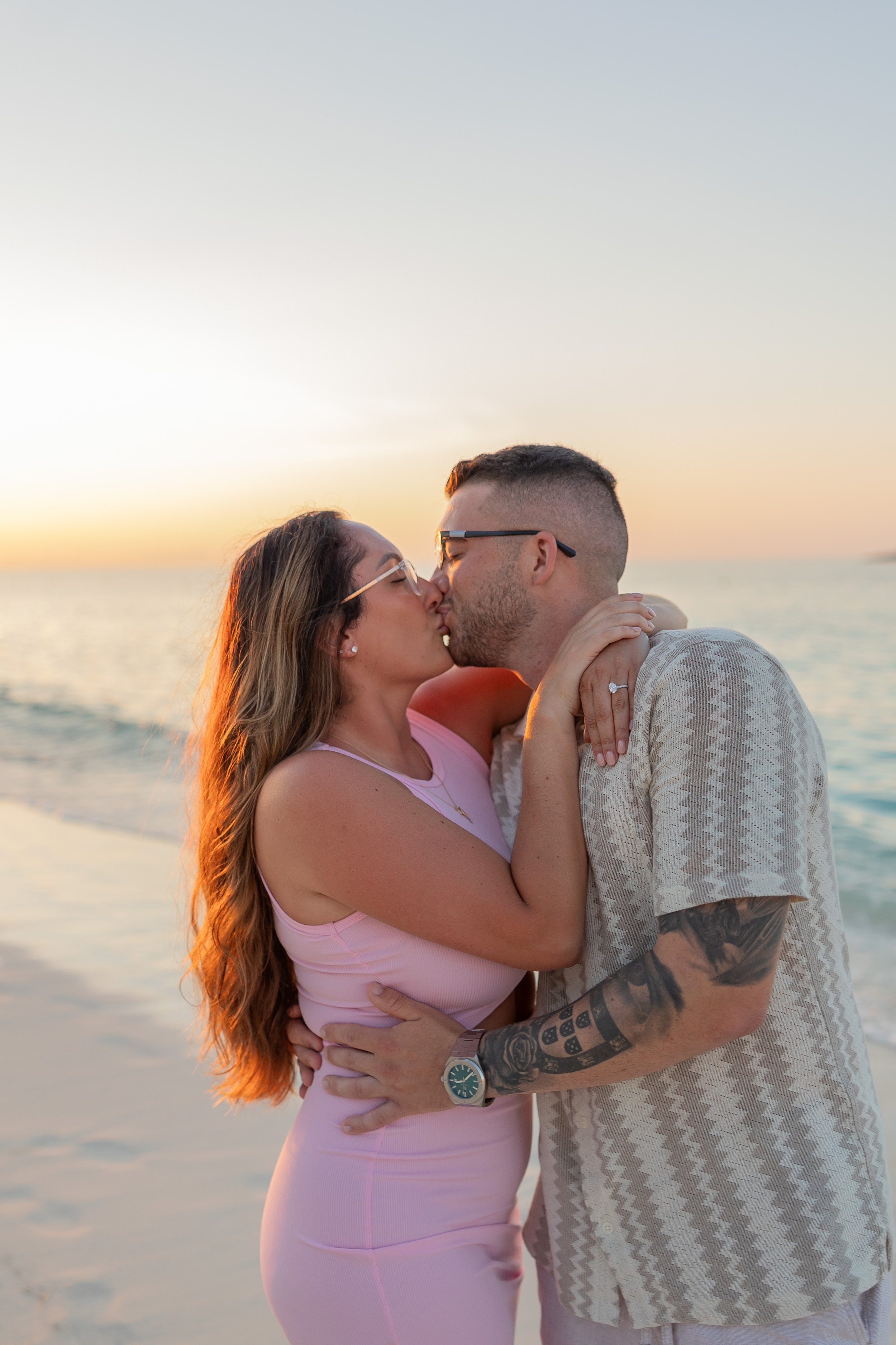 Copyright Christina Ysaguirre Photography 2024 - Nassau Bahamas Photographer - L+A Cabbage Beach Proposal - Paradise Island-34.jpg