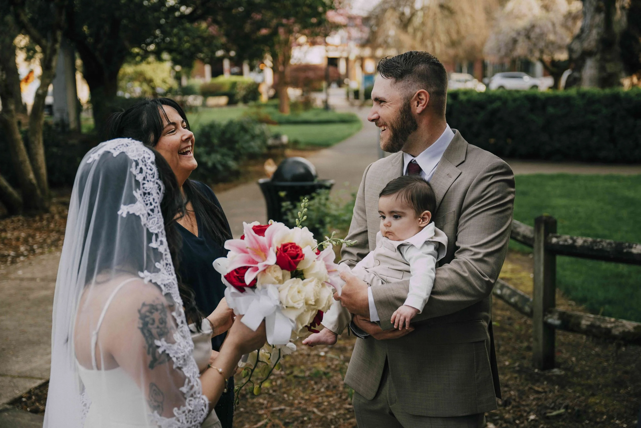 elopement photography portland couple