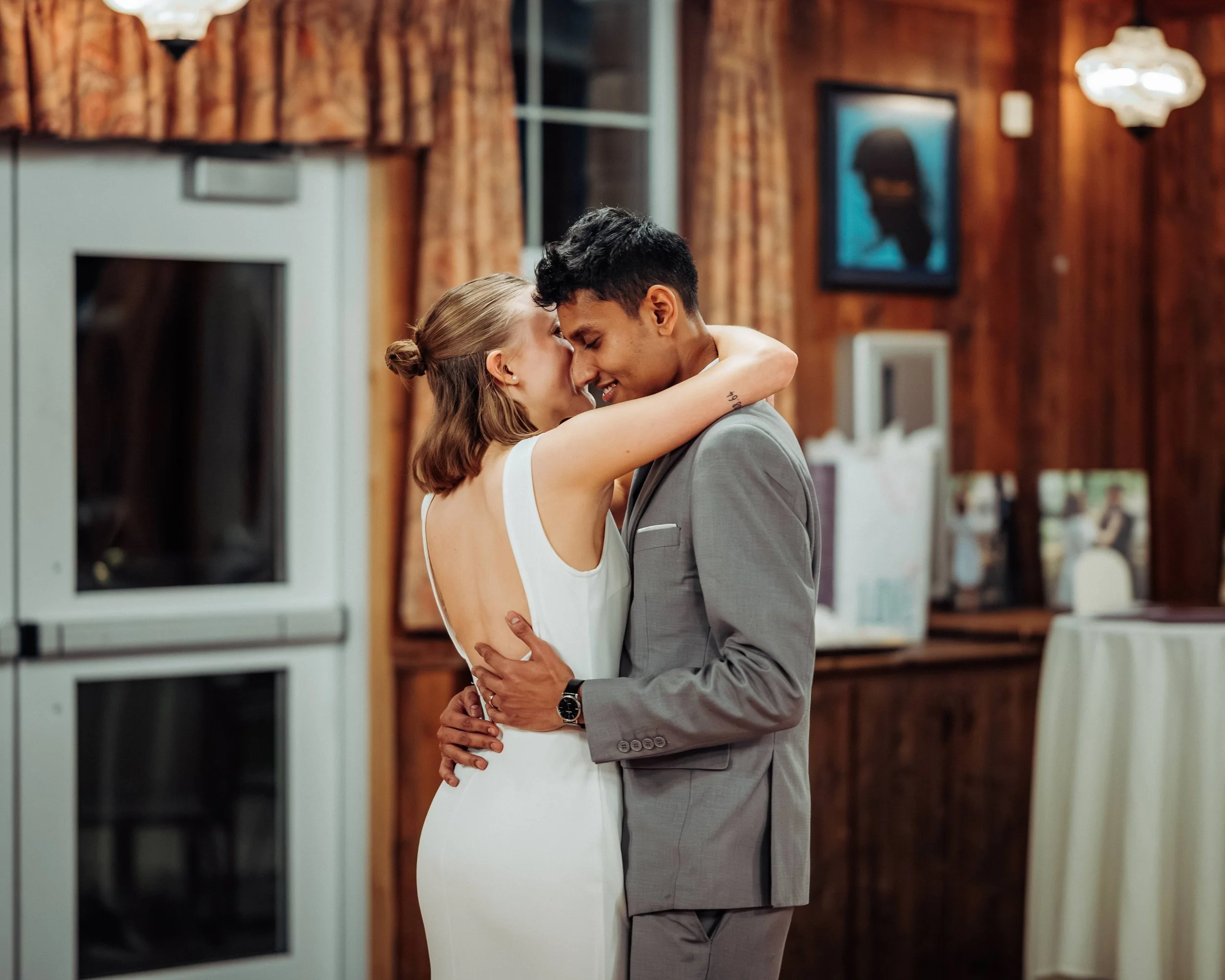 wedding reception photography first dance portland Oregon