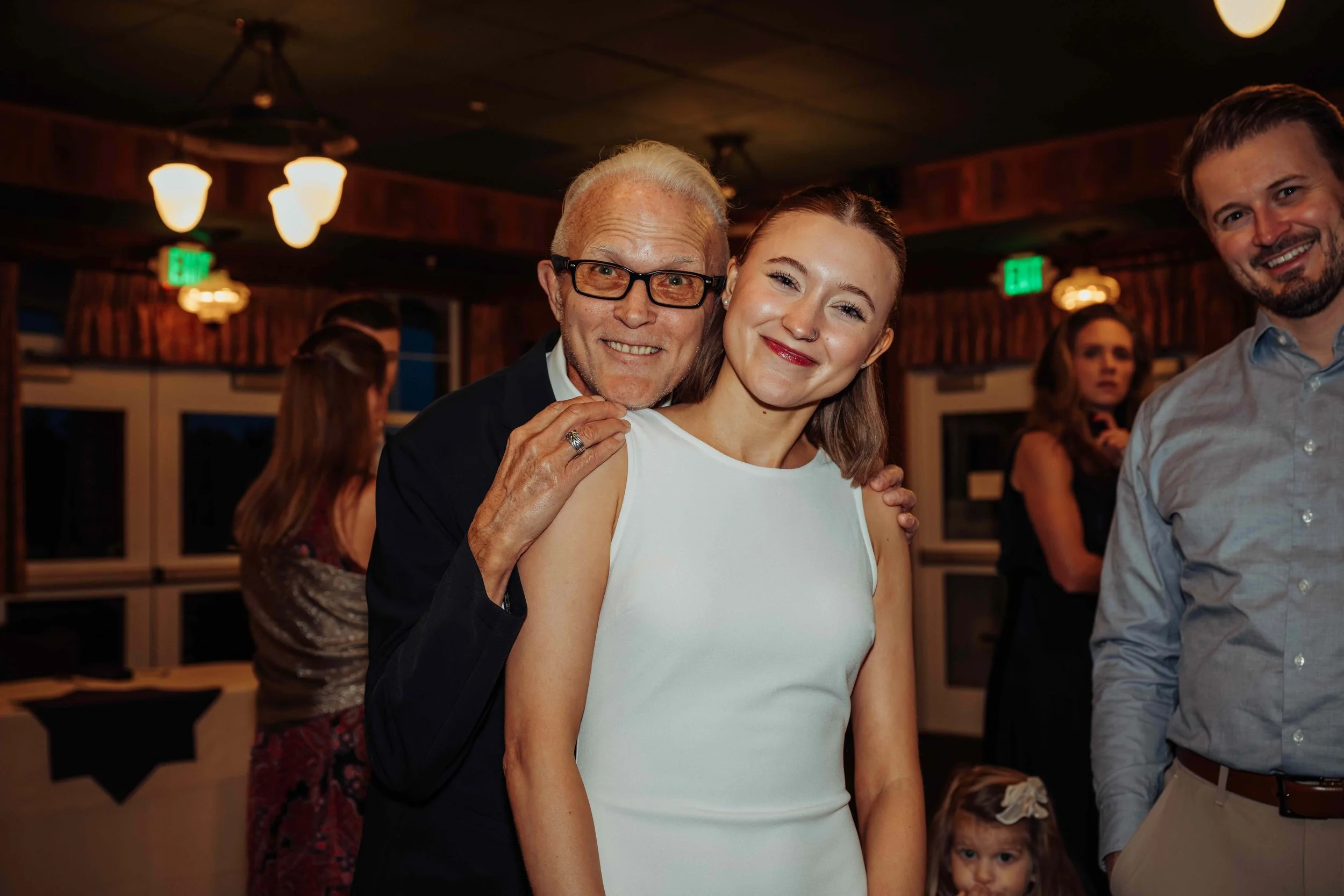 Wedding photography portland father daughter dance