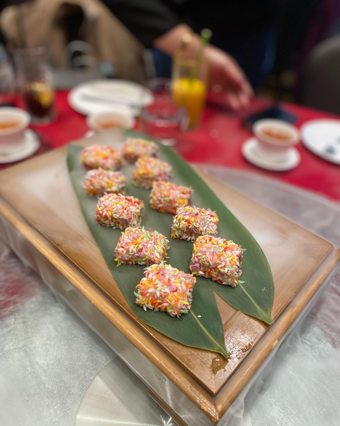 Stuffed Mochi dessert.

By special request from our Banqueting menu.

#dessert #mochi #asiandessert #royalchina #royalchinaclub #mayfair #finedining