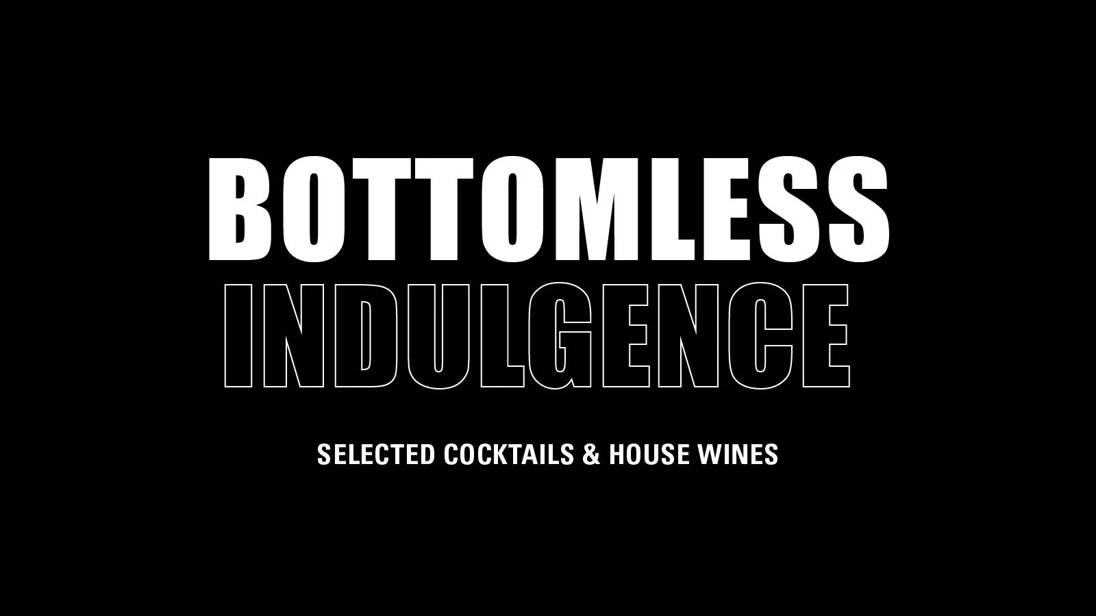 90-min Bottomless Cocktail