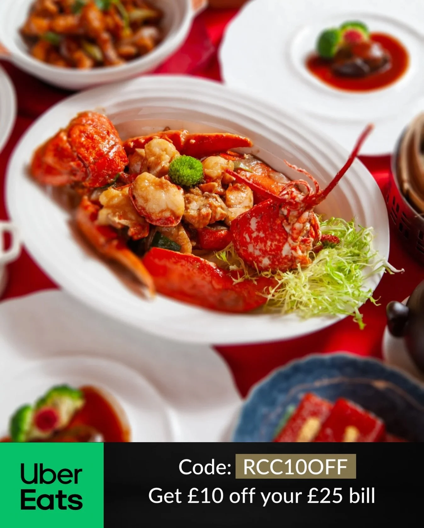 An indulgence worth savoring.
Enjoy refined flavours delivered to your door &mdash; and &pound;10 off your &pound;25 order with RCC10OFF.

#ubereatsuk #royalchina #chinesefood