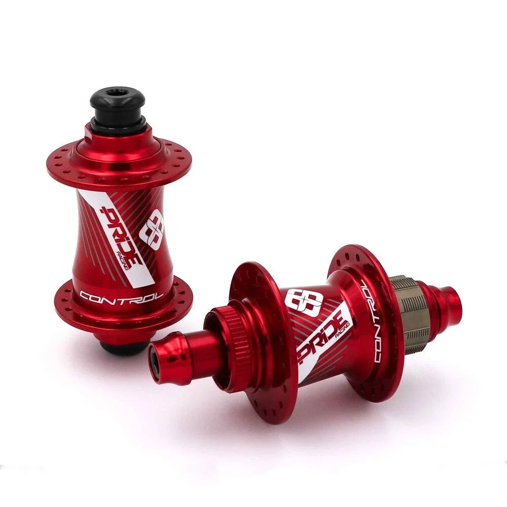 PRIDE Control PRO 36H Hubs Pair Red