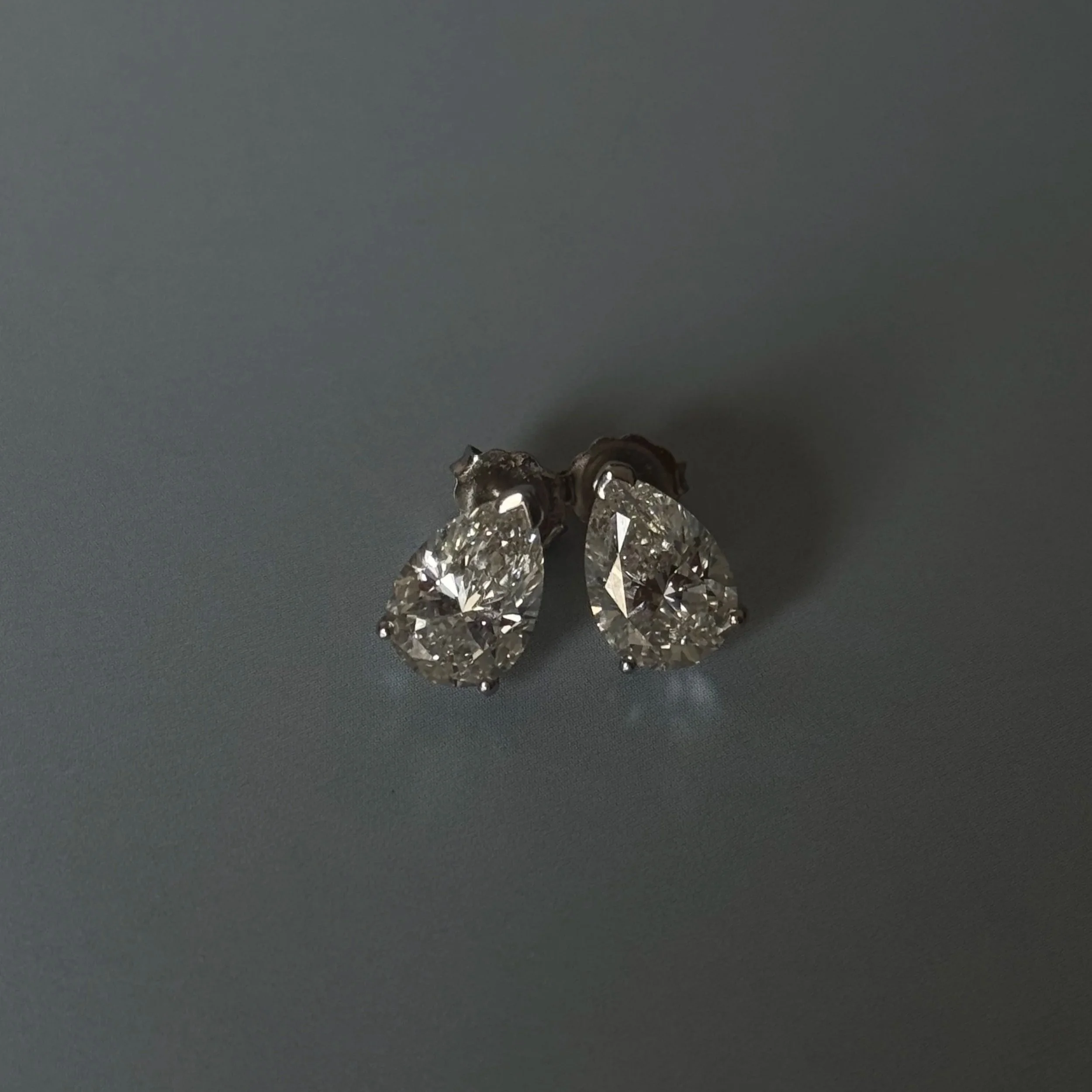 Pear Lab Diamond Studs