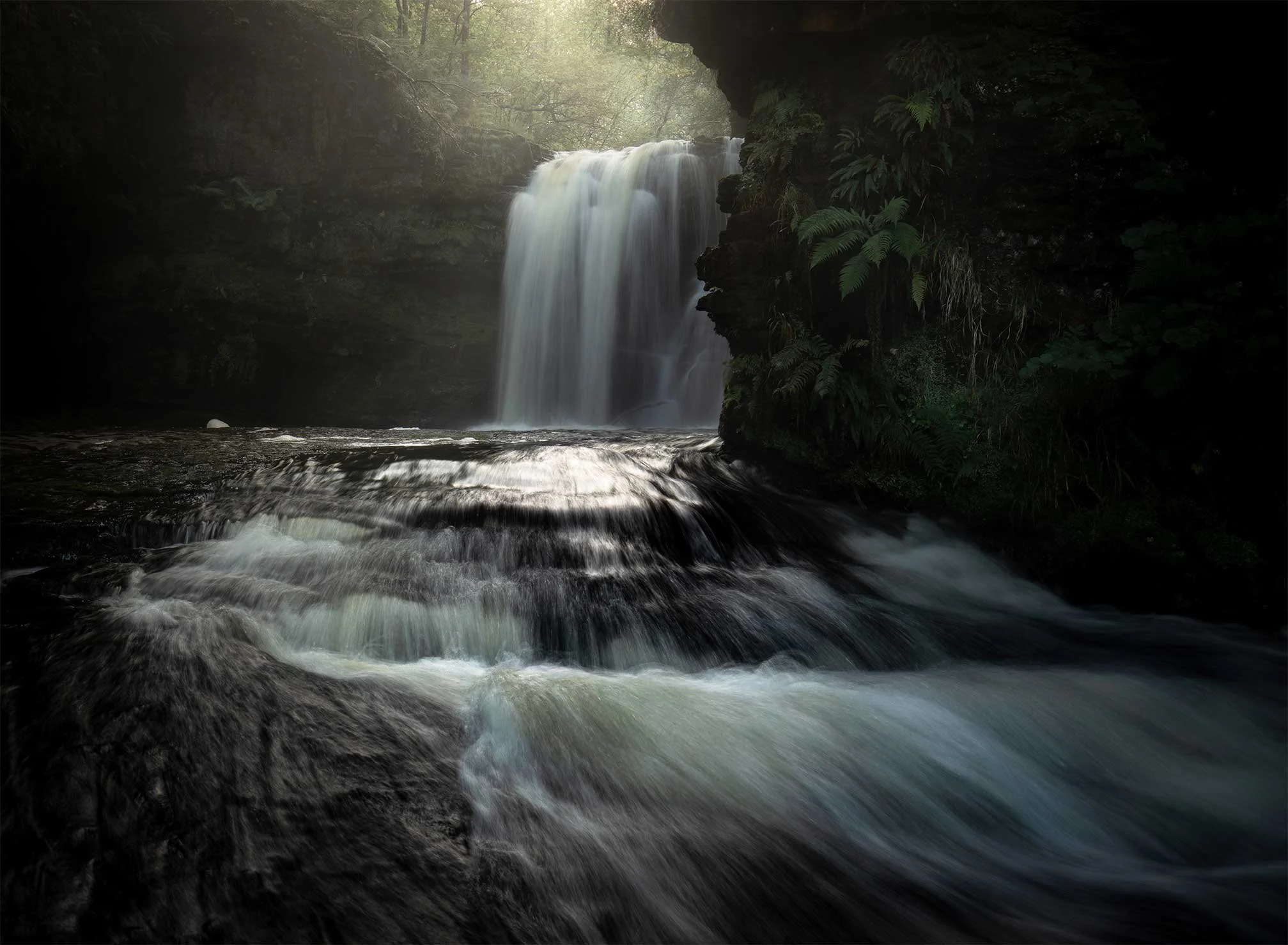 Four Falls Elder Trail Wales