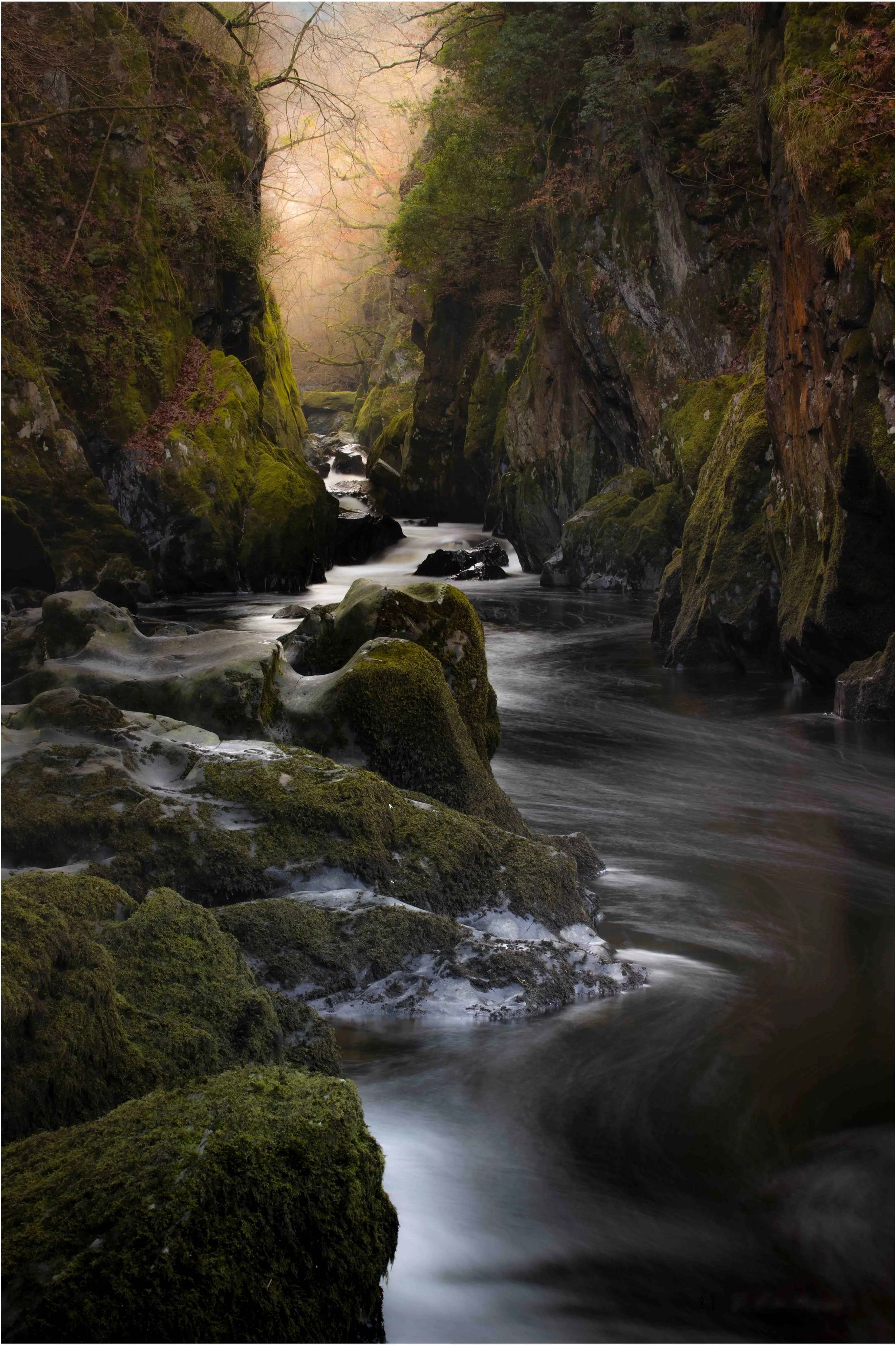 Fairy glen Snowdonia Wales