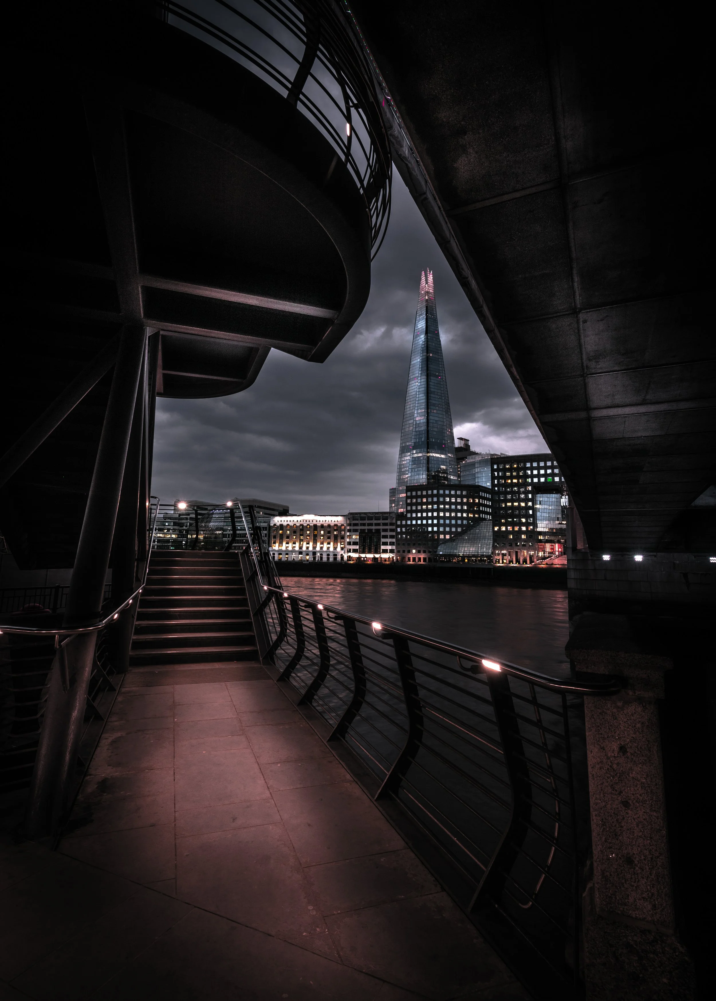 Shard London Underpass
