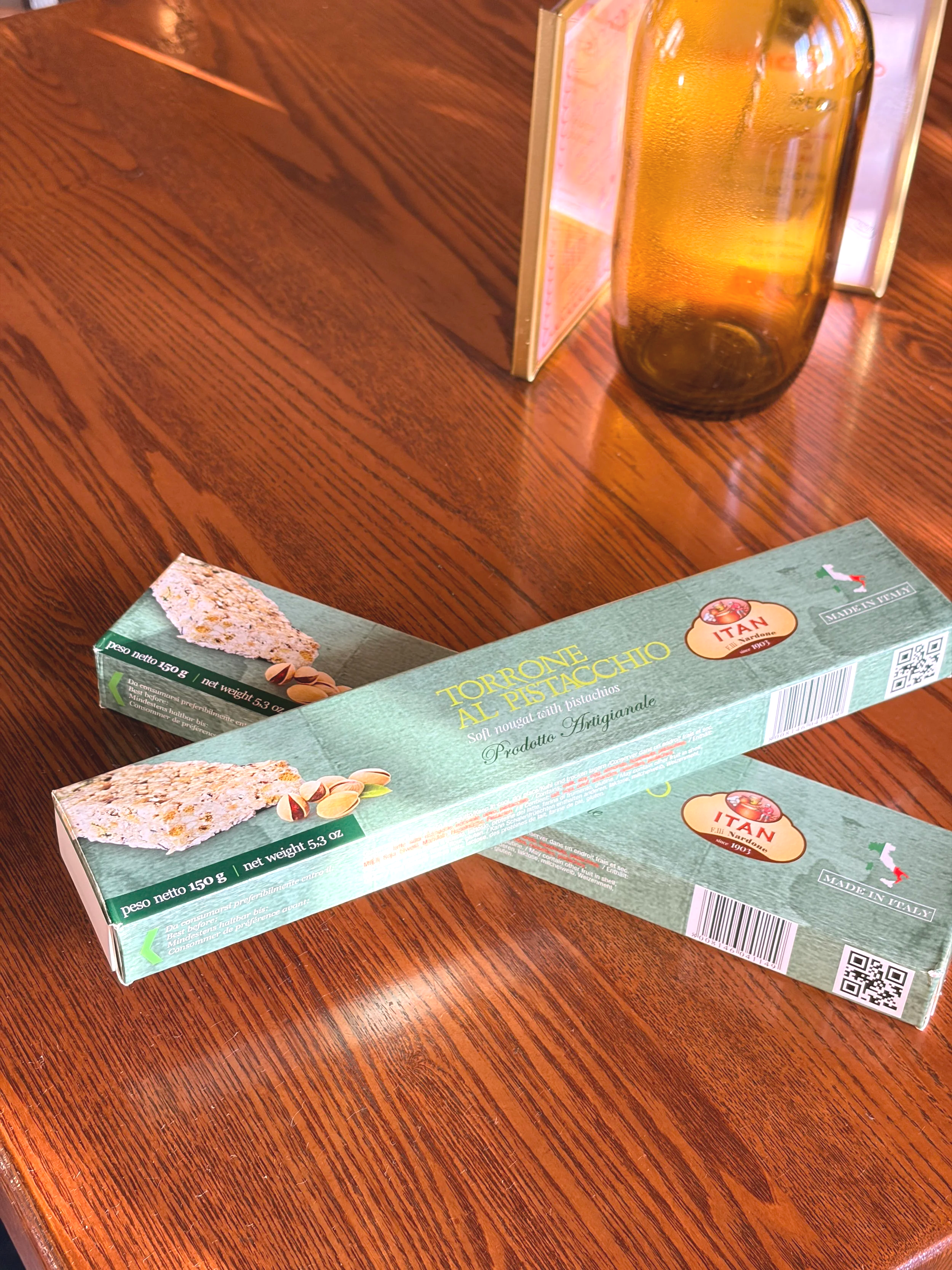 Torrone al Pistacchio / Nougat with Pistachio