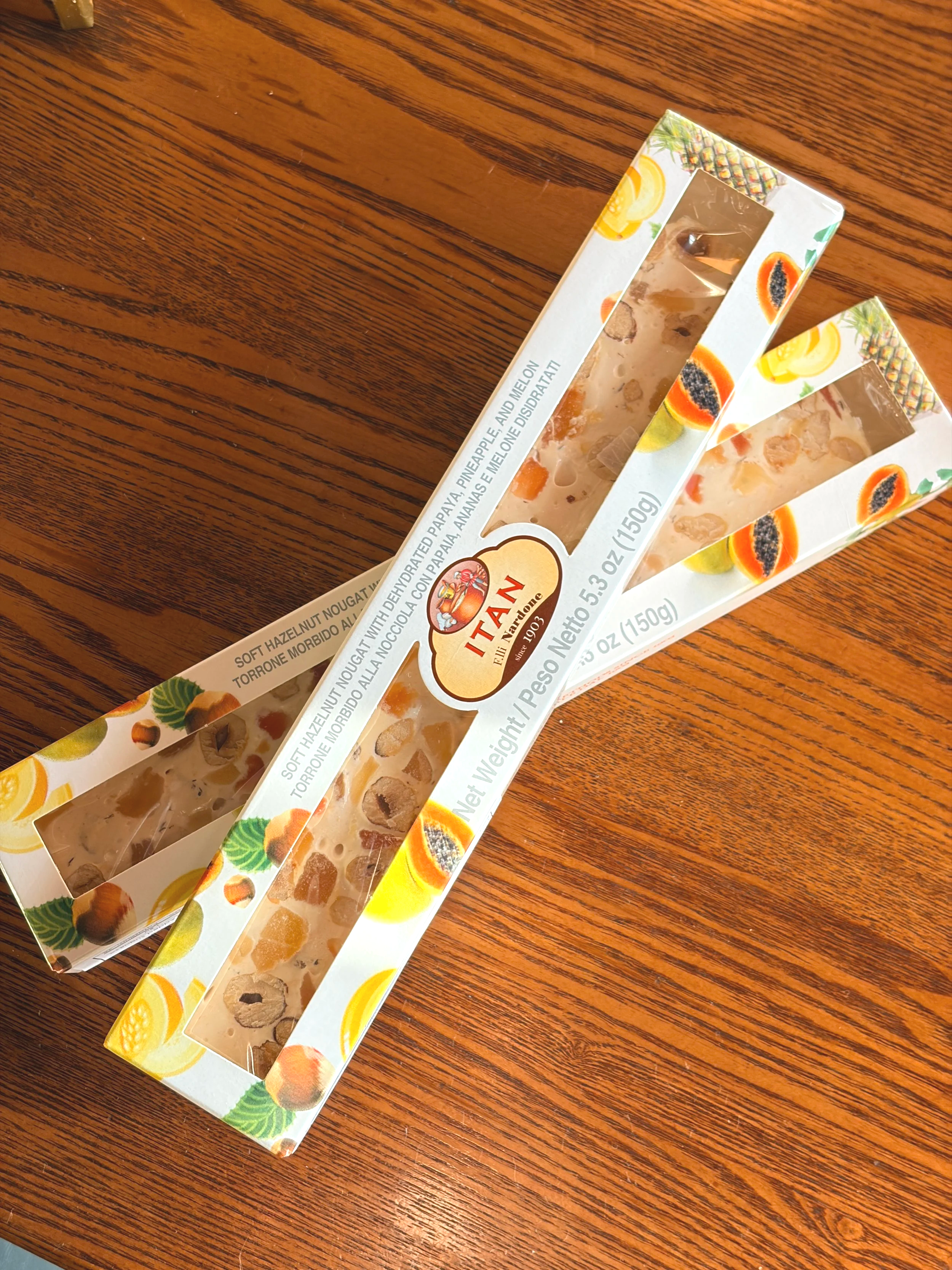 Torrone Morbido / Hazelnut Nougat with Fruits