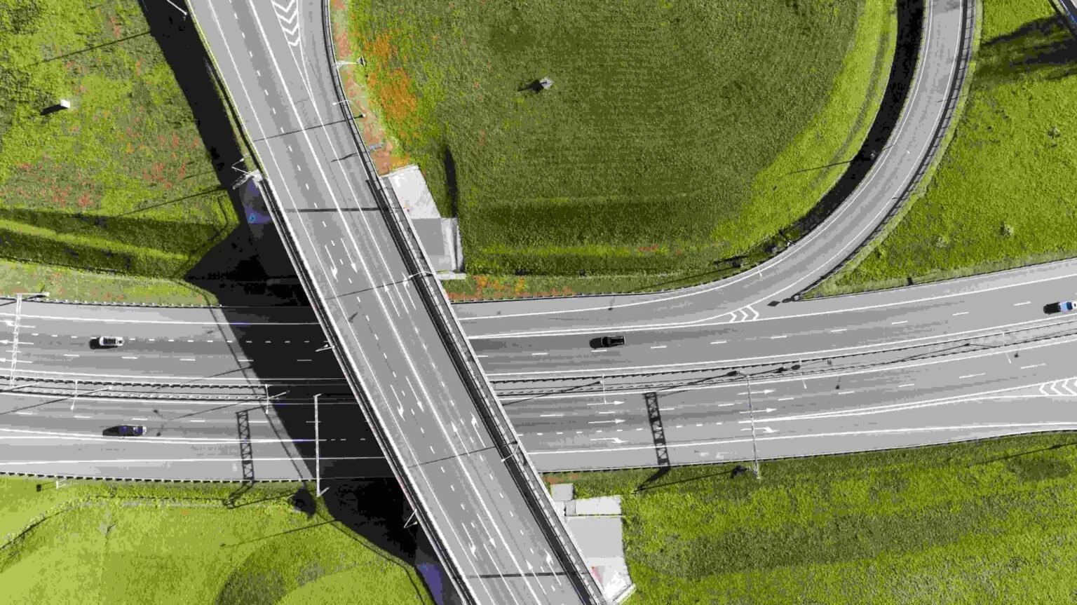3D scan of a bridge underpass