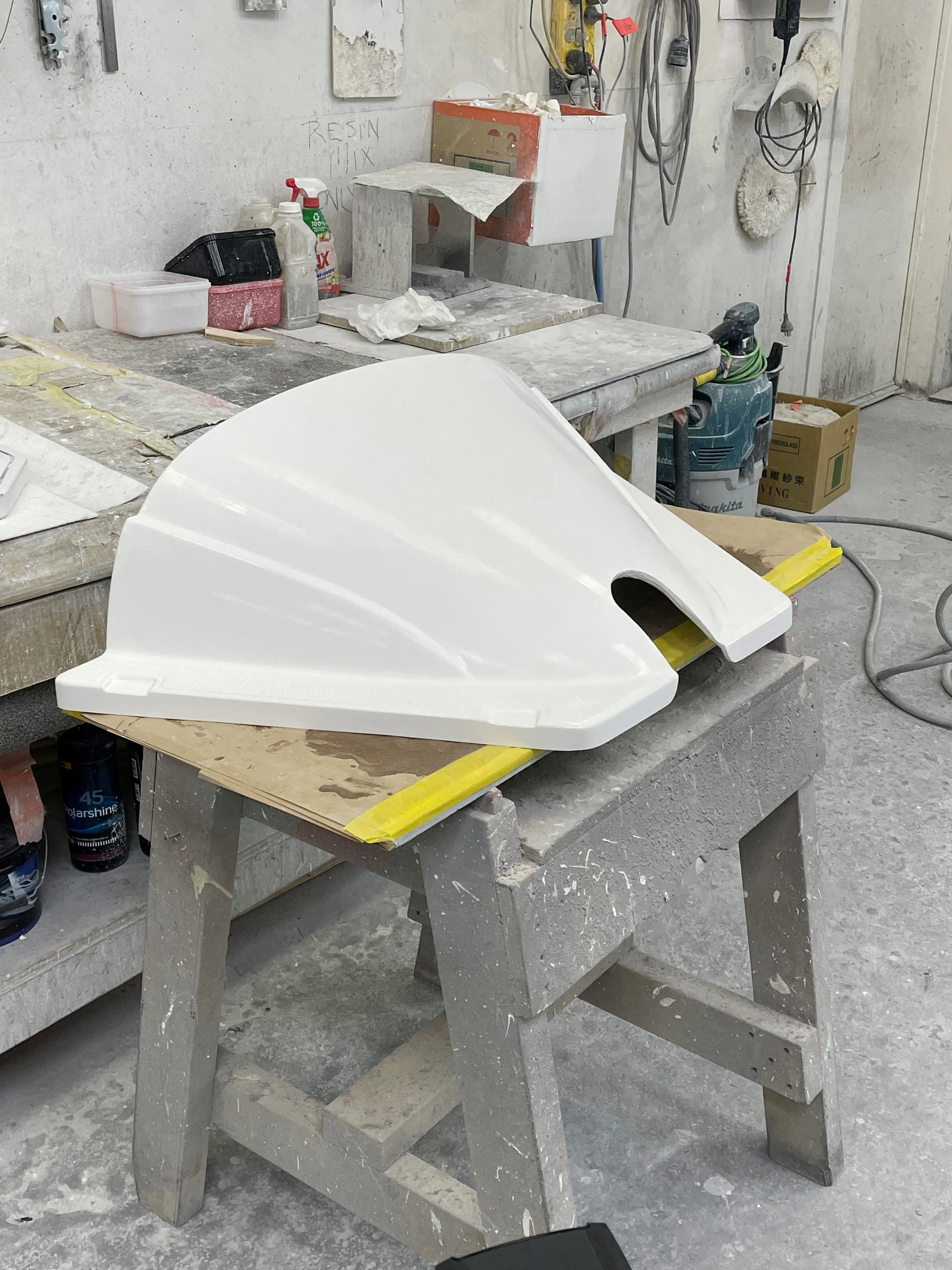 3D scan of a boat interior for refit design