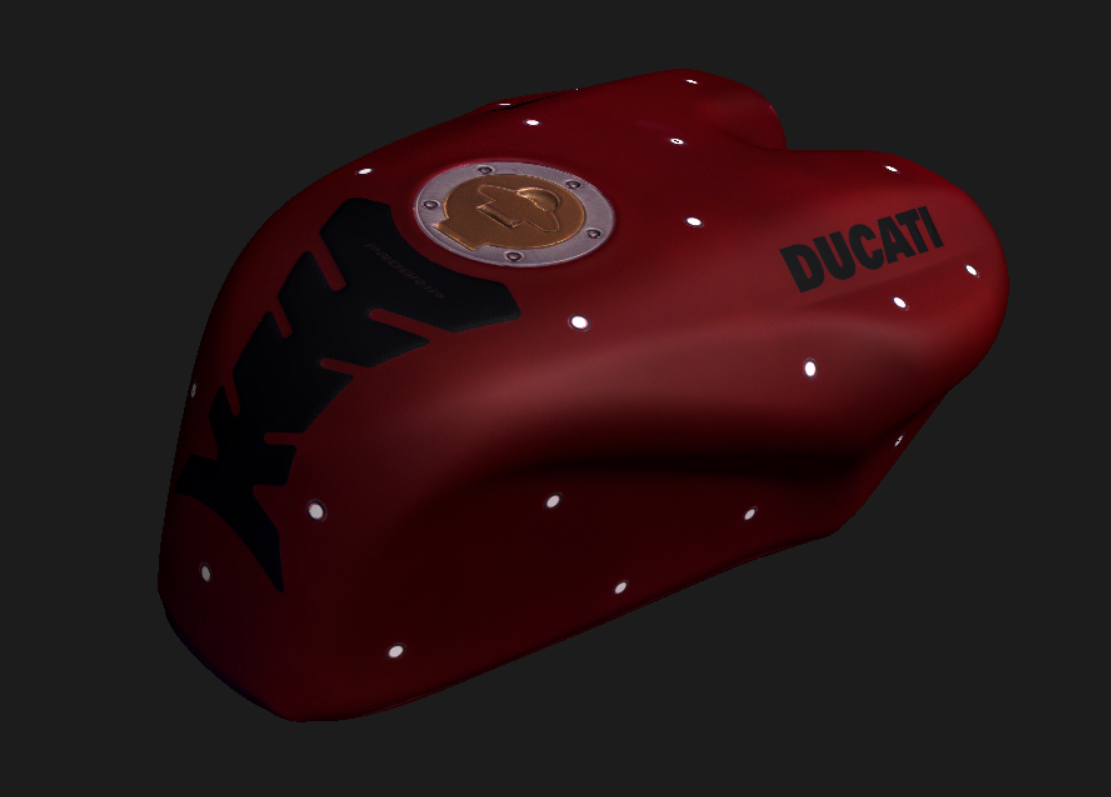 3D scan and CAD model of a mechanical component