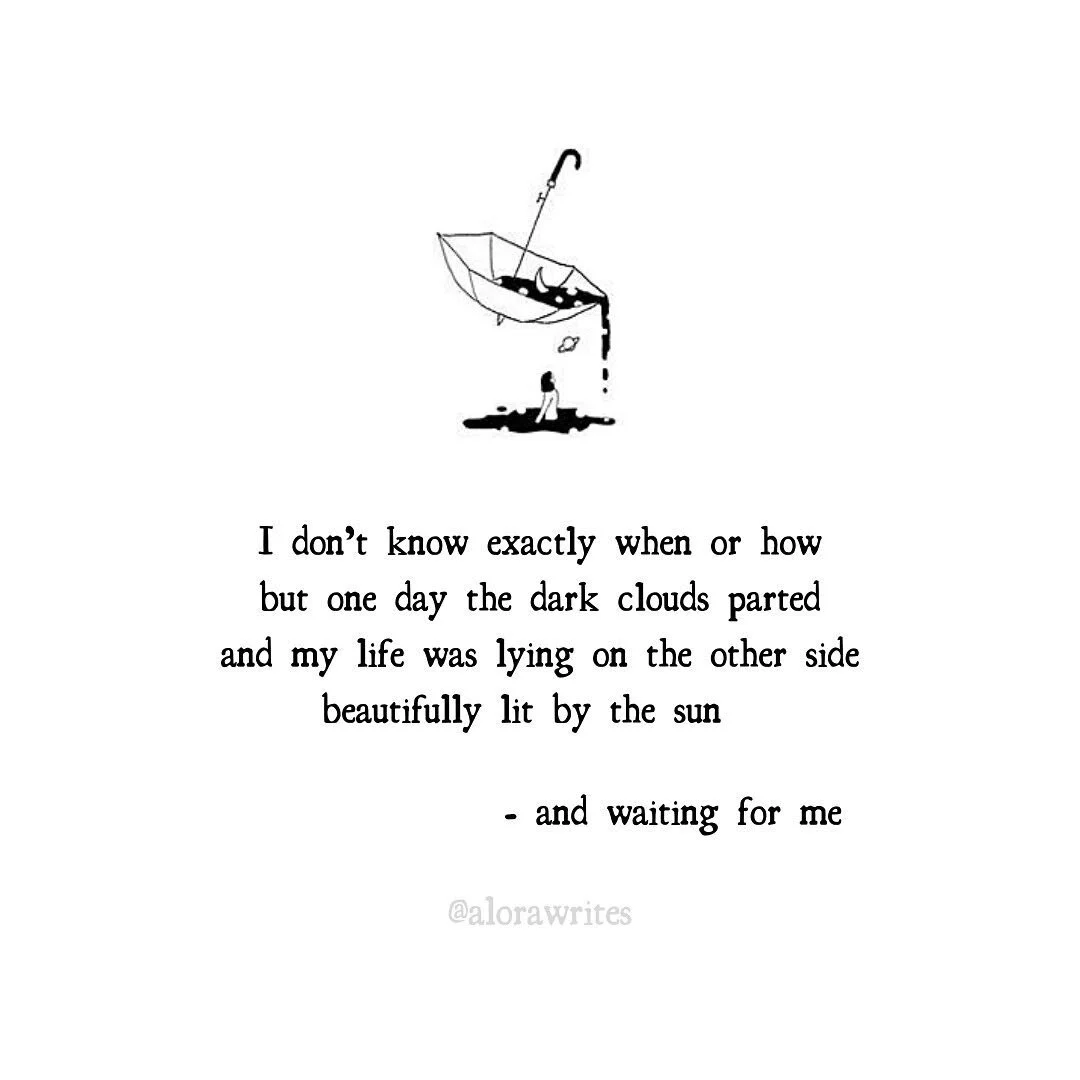 What&rsquo;s a ray of light in your life? 
⁣
Prompt: Dark Clouds by @bydreamarie
⁣

#alorawrites &bull;  Alora Writes
 #instagrampoetry #poetryreaders #poetry #poet #poetrycommunity #poetsofinstagram #poetrylovers #instapoetry #poetryisnotdead #poetr