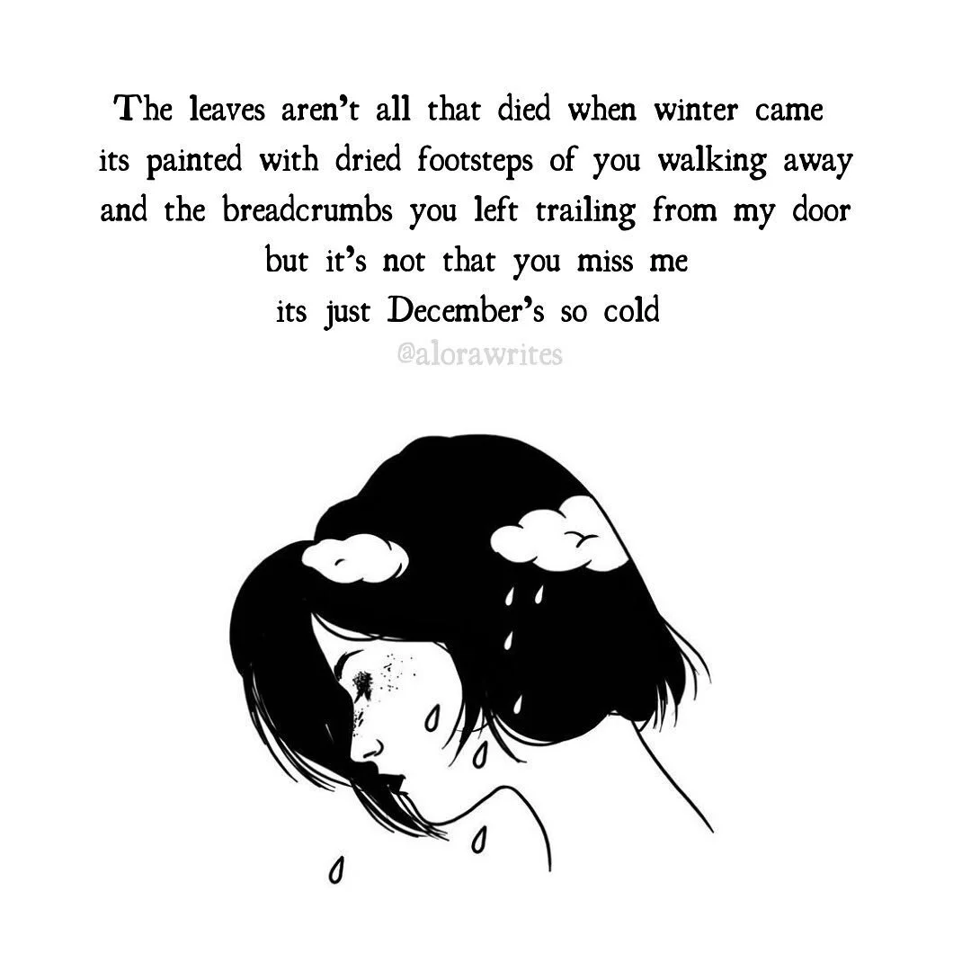 Has anyone who&rsquo;s hurt you ever tried to creep back into your life? 
⁣
This poem is based off the lovely @taylorswift &lsquo;s song &ldquo;Back to December&rdquo; thanks to @thewriterchokri&rsquo;s prompt. 
⁣
Photo credit: @tattooanshort
⁣

#alo