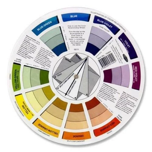 Pocket Colour Wheel Tool Mixing Paint Guide — Quicks