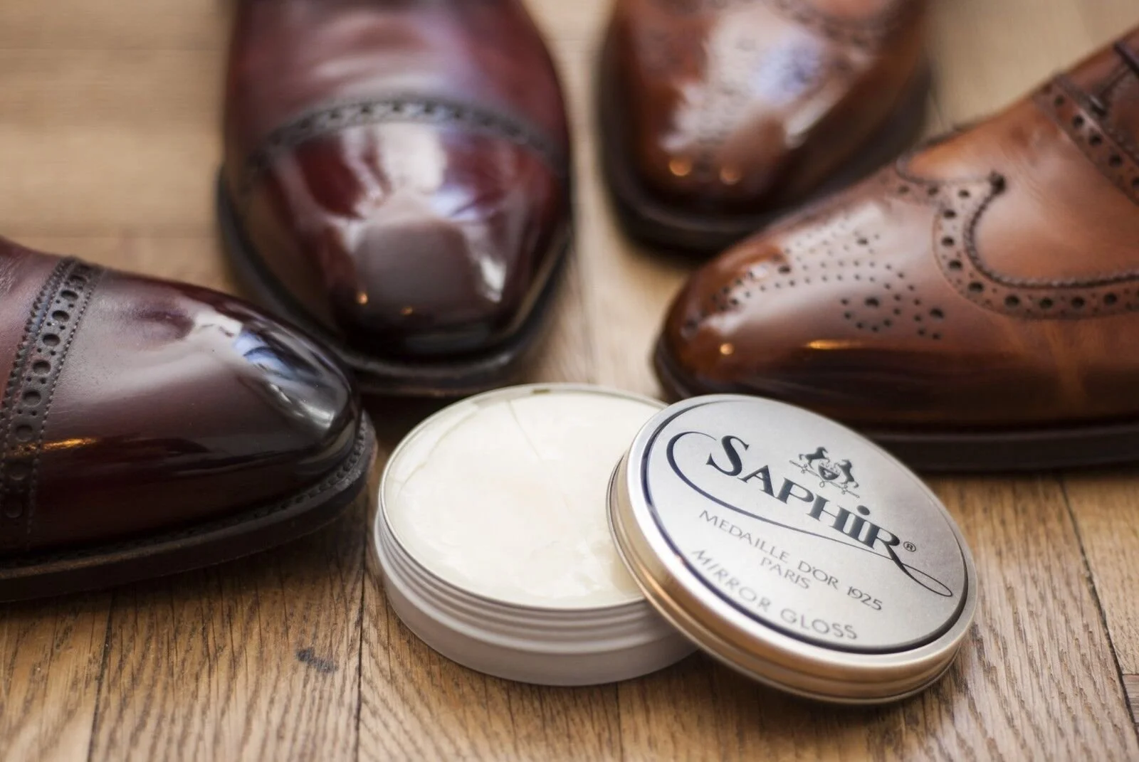 Wax Polish Saphir Mirror Shine Saphir Amiral Gloss – George's