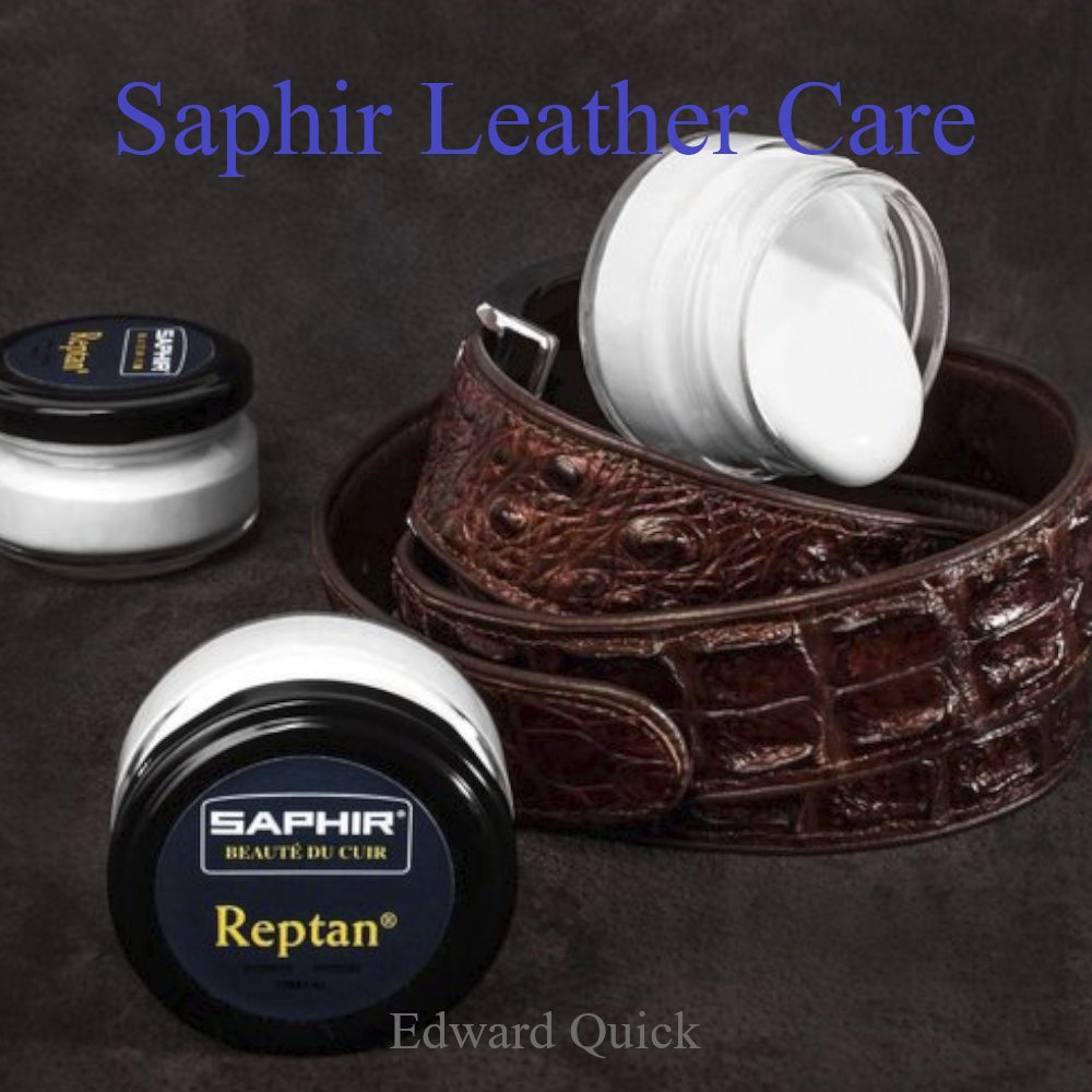 Leather Care - Saphir Beauté du Cuir - Reptan