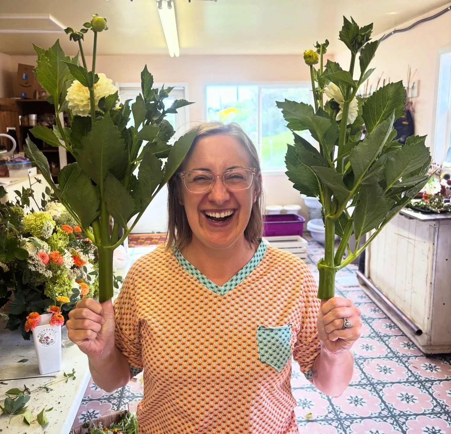 We&rsquo;re getting to that point in the flower season where things are getting a little kooky! 🤪

Between multiple weddings every weekend, lots of farm upkeep &amp; flower harvesting while our fields are exploding with blooms, and even starting to 