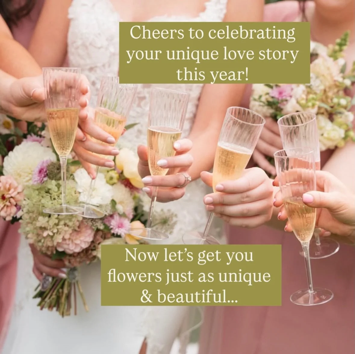 If a ring found its way onto your finger this season, congrats! We&rsquo;d love to help bring your Northern Michigan wedding vision to life with seasonal florals, sustainably grown &amp; designed here in Traverse City.

If customized flowers, rooted 