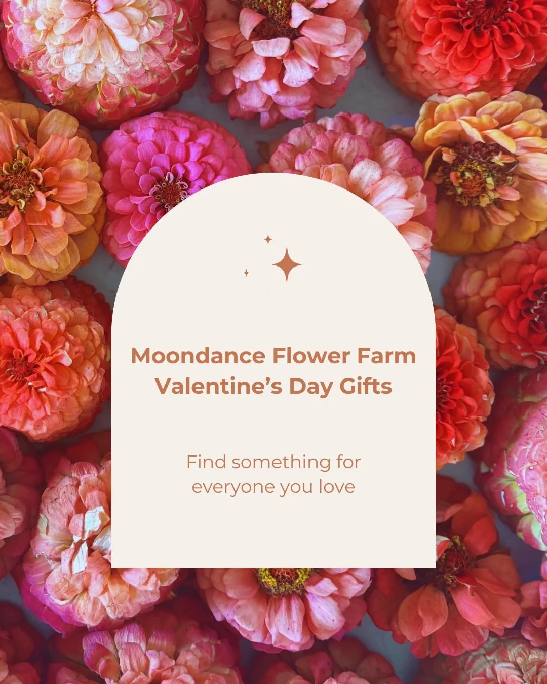 Two weeks until Valentine&rsquo;s Day 💘 Get something for everyone you love at Moondance.

From pressed floral keepsakes and locally-made art, to a flower subscription that keeps the love going, to Moondance merch and a U-Pick pass for a future date