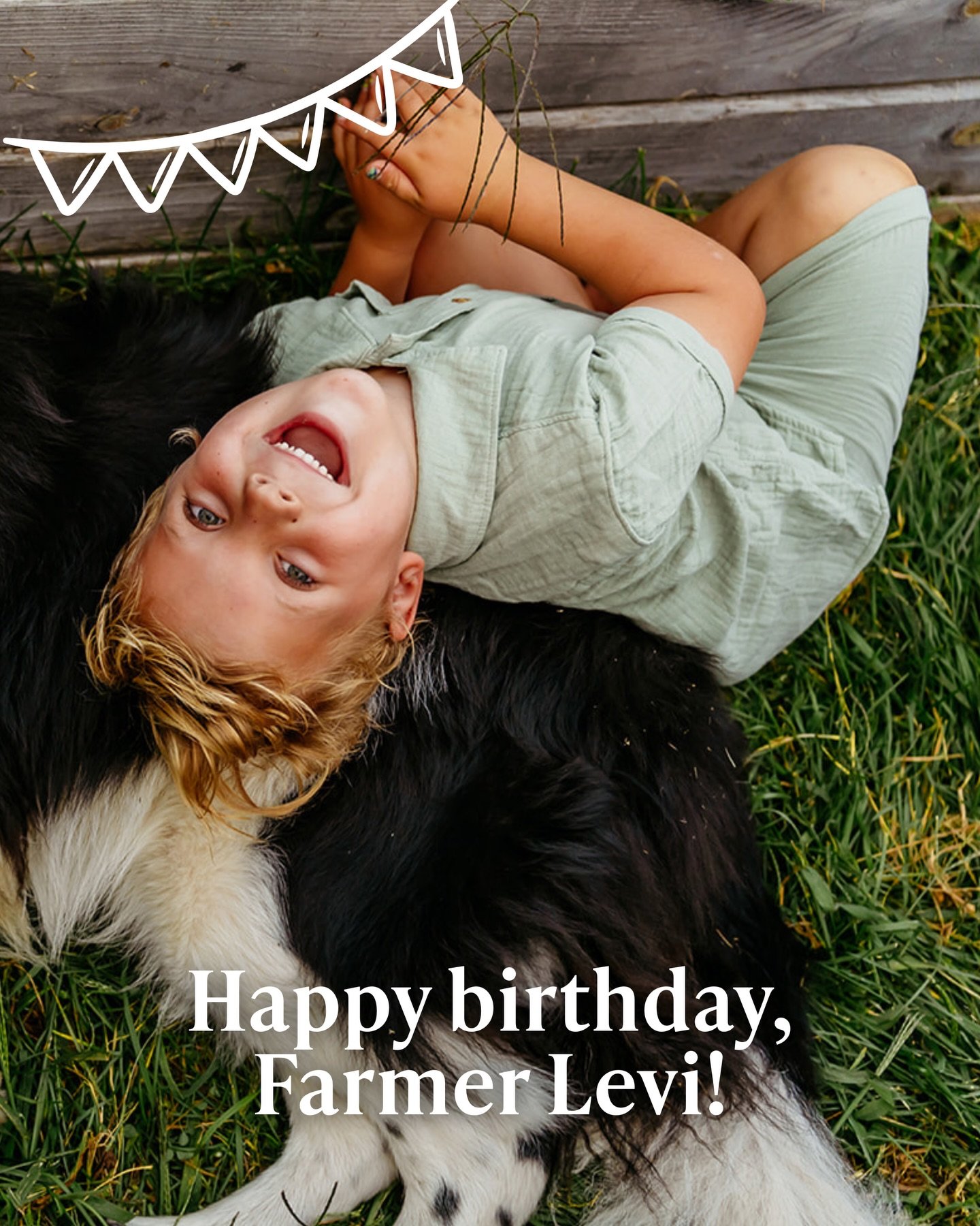 Happy birthday to our Chief Fun Officer, Farmer Levi! 🎉

Levi makes sure Moondance never takes itself too seriously. On any given day you can find him &ldquo;helping&rdquo; in the fields, keeping Panda on patrol, asking big questions, and reminding 