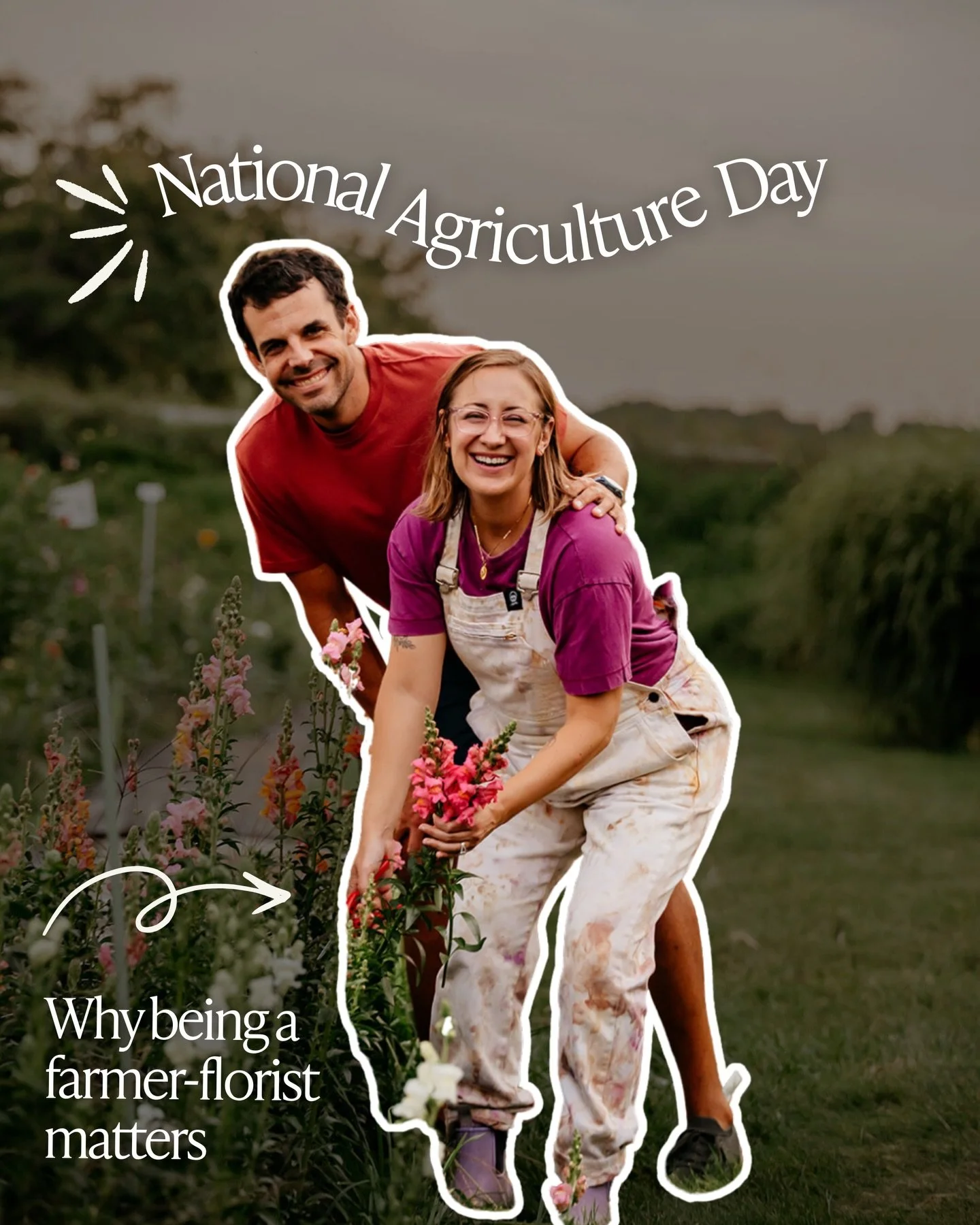 National Ag Day feels like the perfect moment to talk about something that makes Moondance a little different.

We&rsquo;re not just wedding florists. We&rsquo;re farmer-florists.

That means the flowers in our wedding bouquets, arches, and centerpie