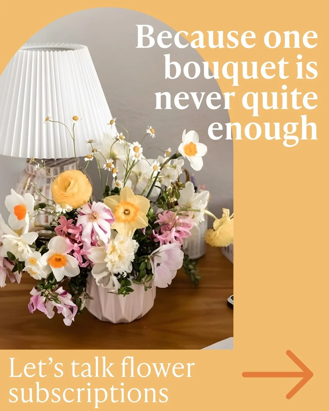 Whether you love having flowers every single week or prefer something a little more flexible, we created a few ways to enjoy the best of what&rsquo;s blooming all season long.

From full season subscriptions, to shorter seasonal options, to our new F