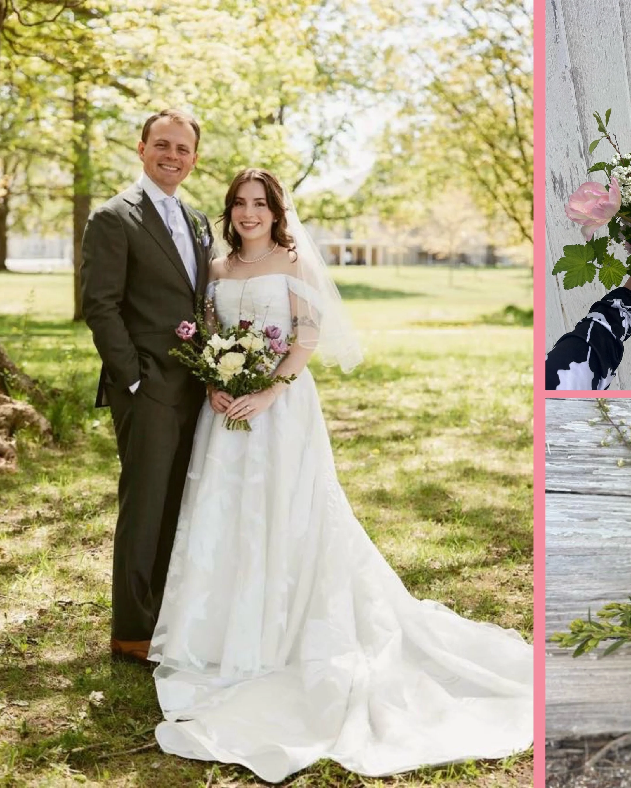 And just like that&hellip; wedding season is officially here!

May brought our first weddings of the year, the sweetest spring blooms, and a reminder of just how special it is to bring locally grown flowers into these once-in-a-lifetime moments. From