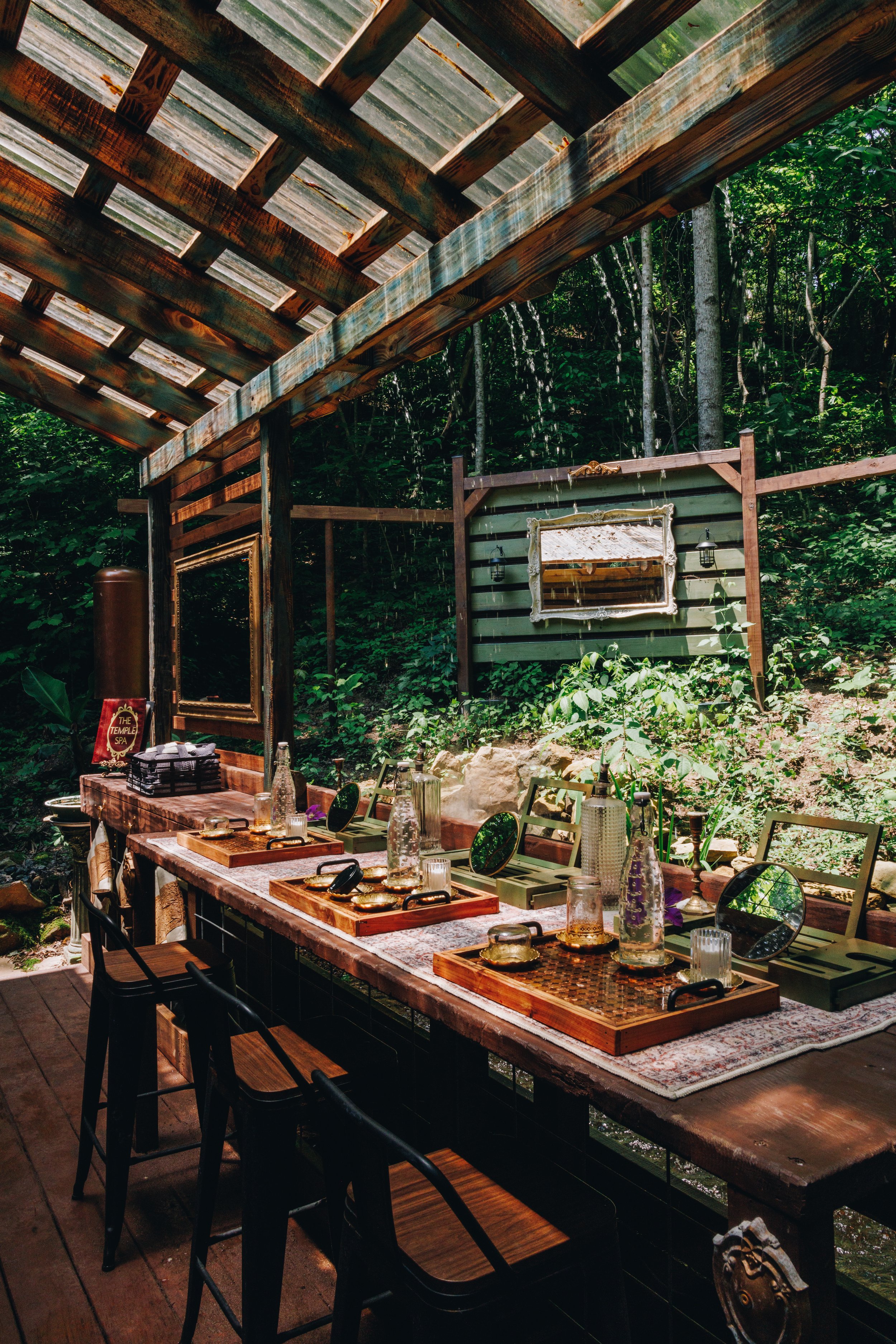 No Hot Springs in Red River Gorge? The Temple Thermal Spa at The Hive Is the Next Best Thing