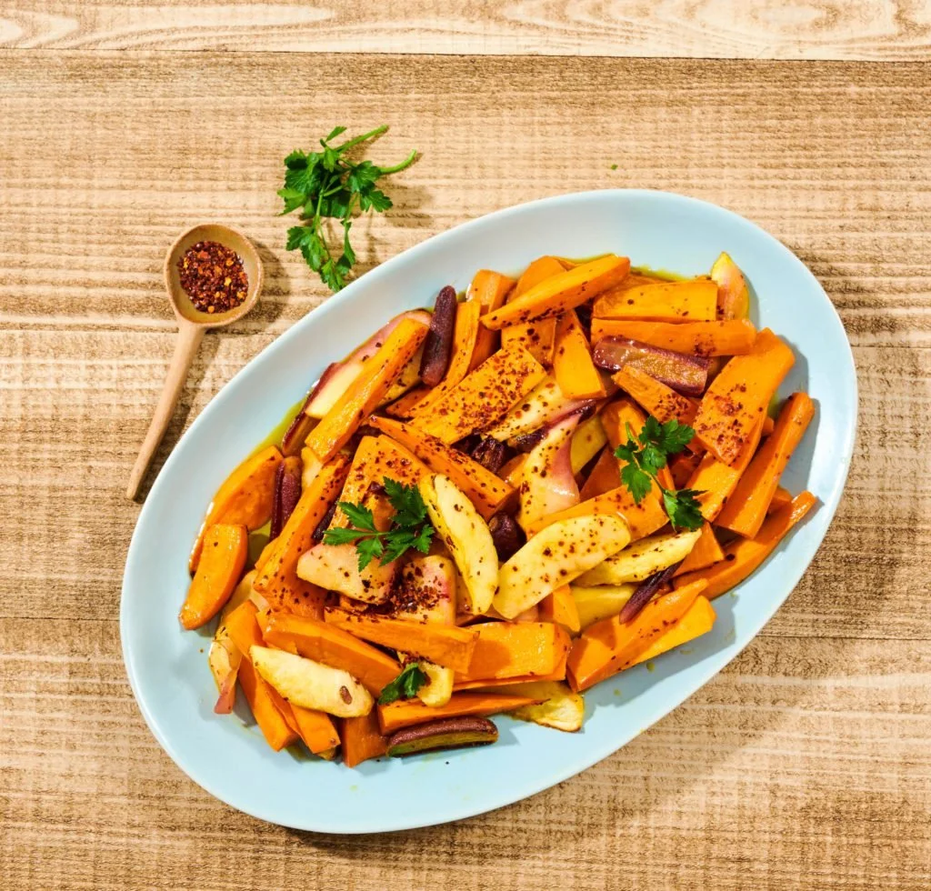 Sweet Potatoes and Apples