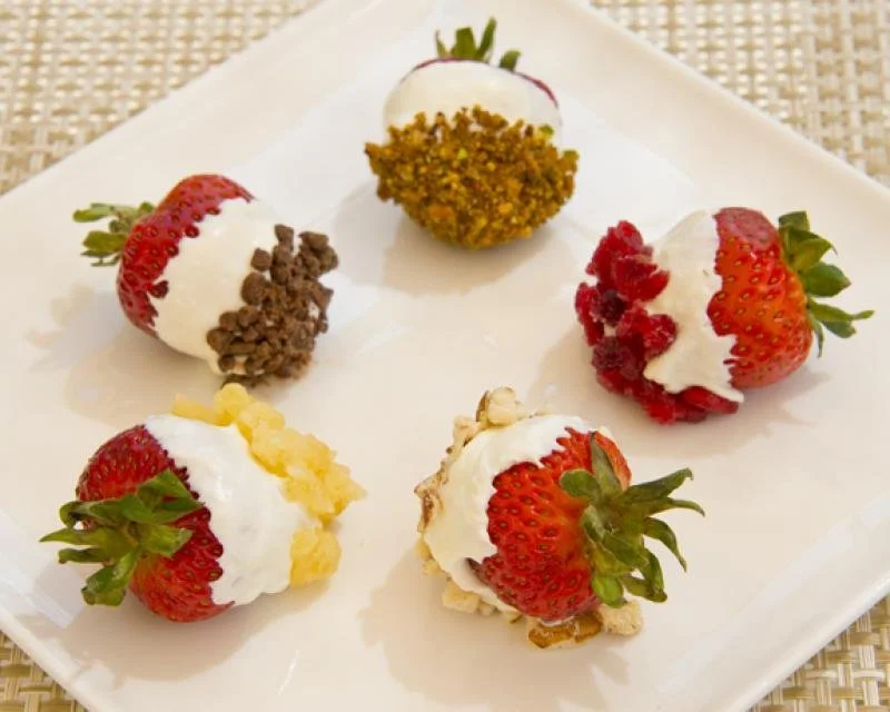 Strawberry Sparklers