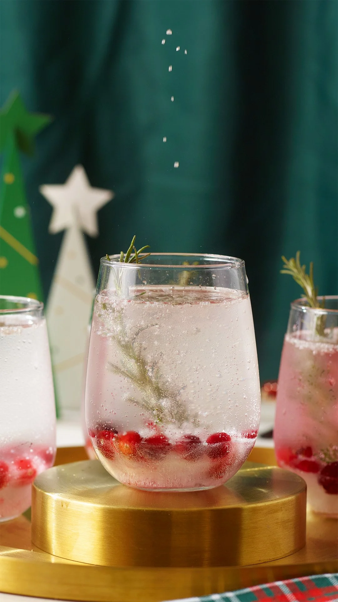 Snow Globe Mocktail