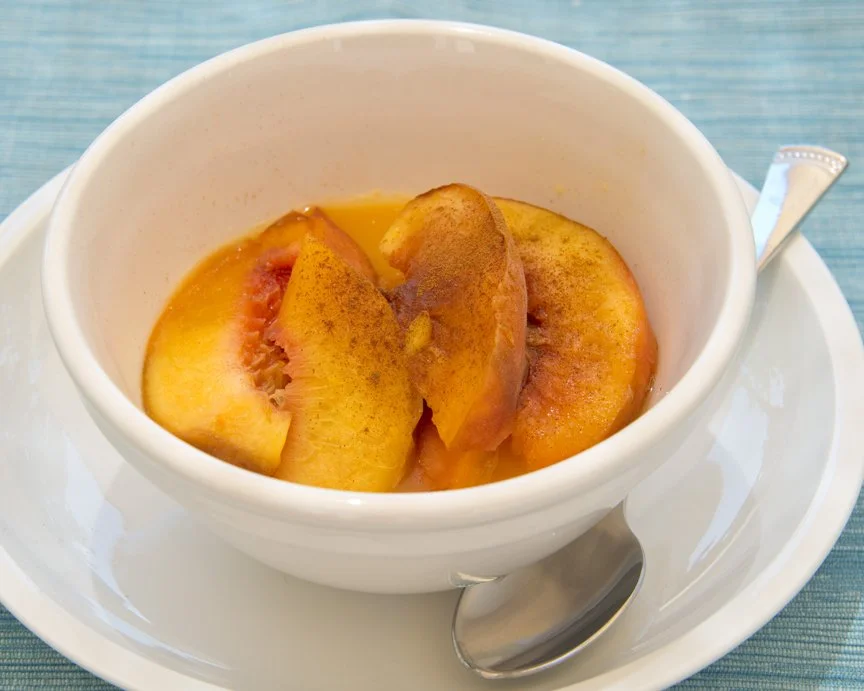 SUGAR-FREE LAZY PEACH PIE