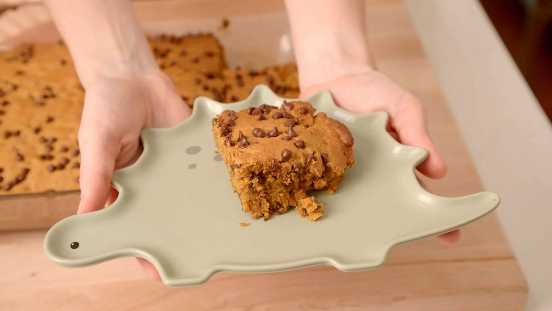 Pumpkin Blondies