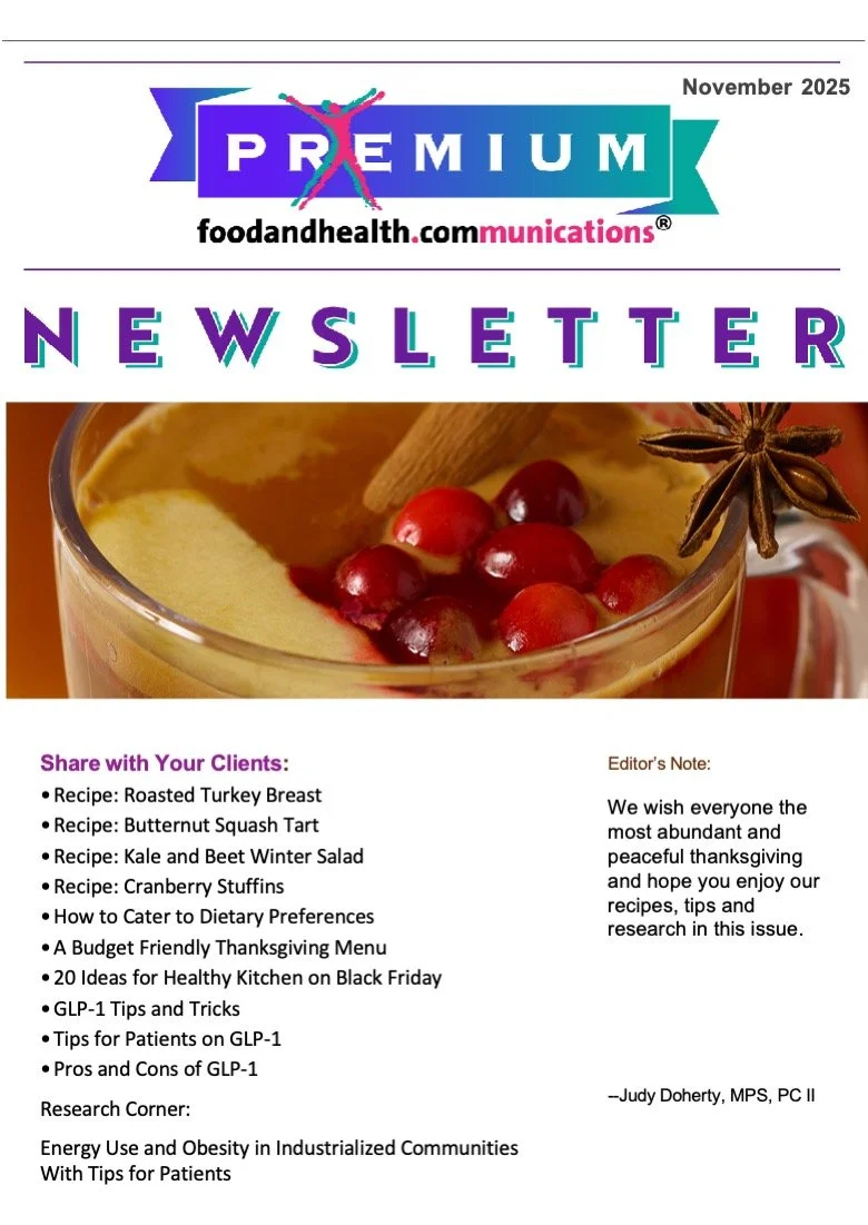 November 2025 Newsletter, White Label Newsletter, and Toolkit — Food ...