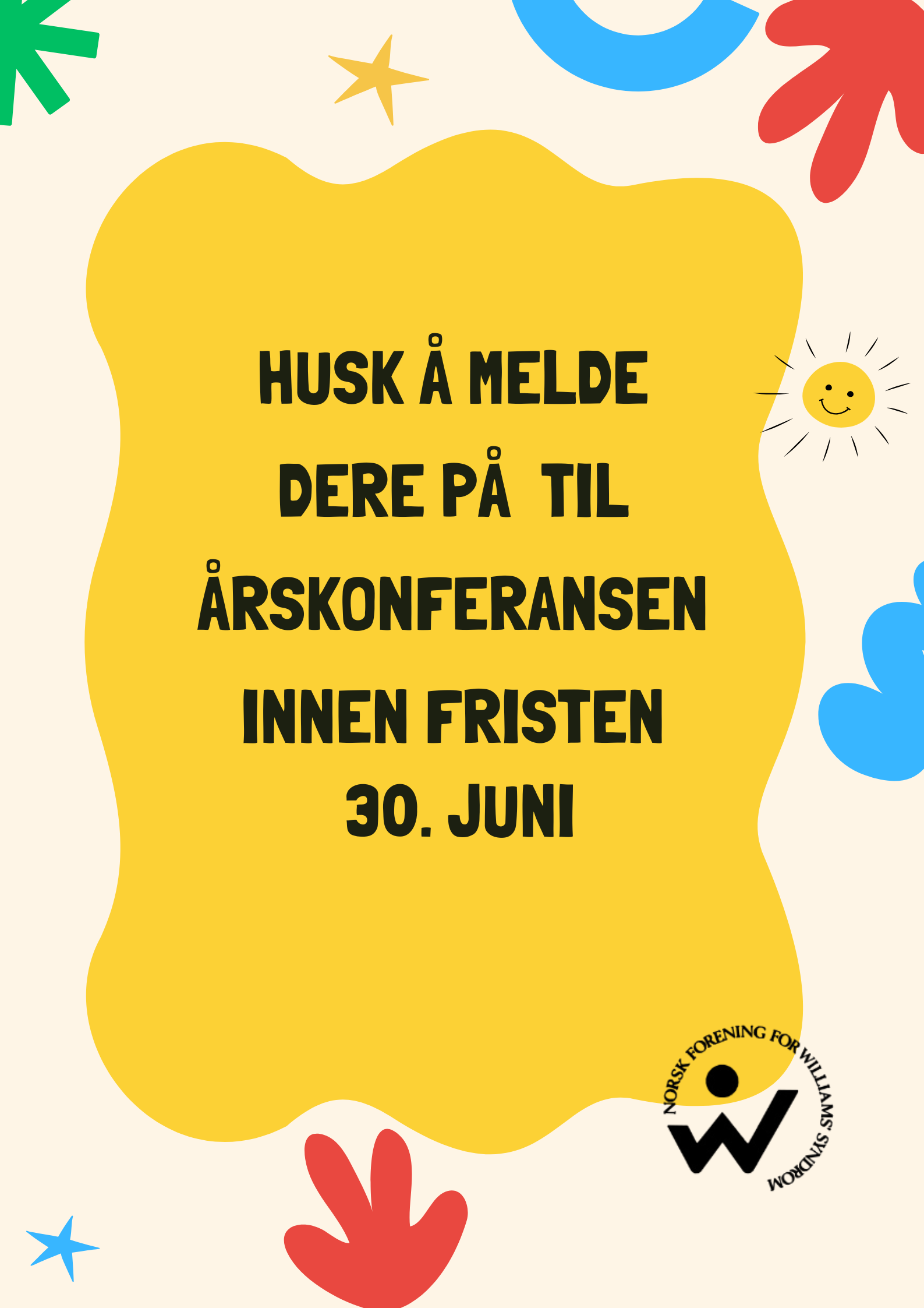 Husk påmeldingsfristen