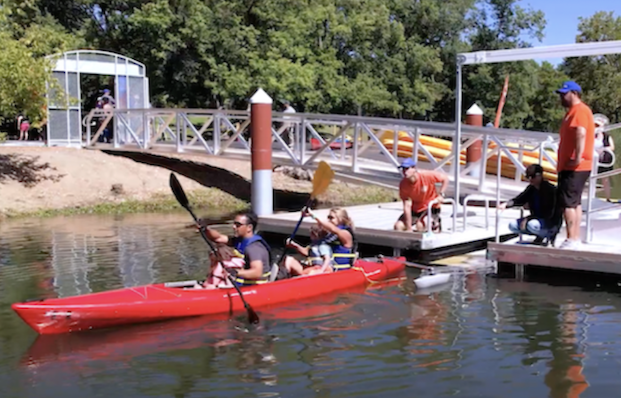 Community Lunch and Accessible Kayaking