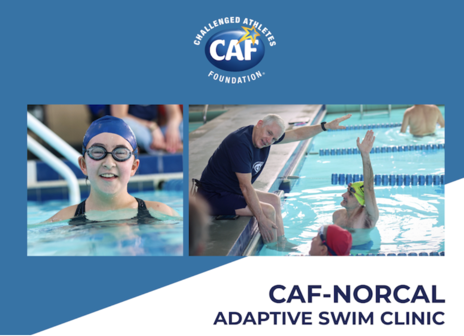 CAF Hosting Adaptive Swim Clinic